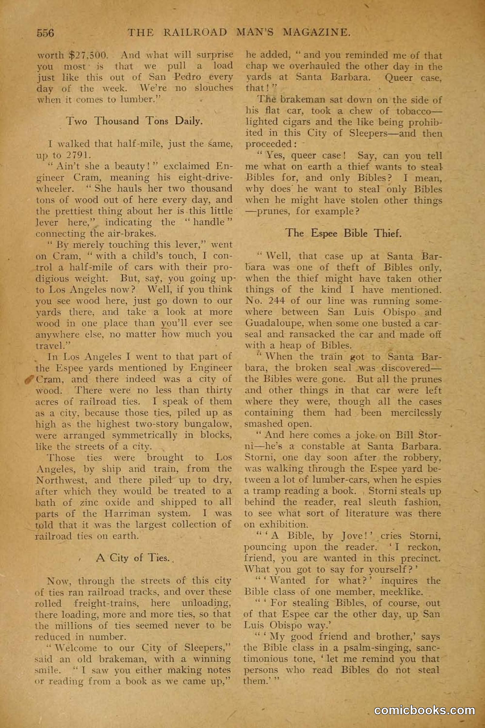 Railroad Mans Magazine, December 1909 — page 178 of 212