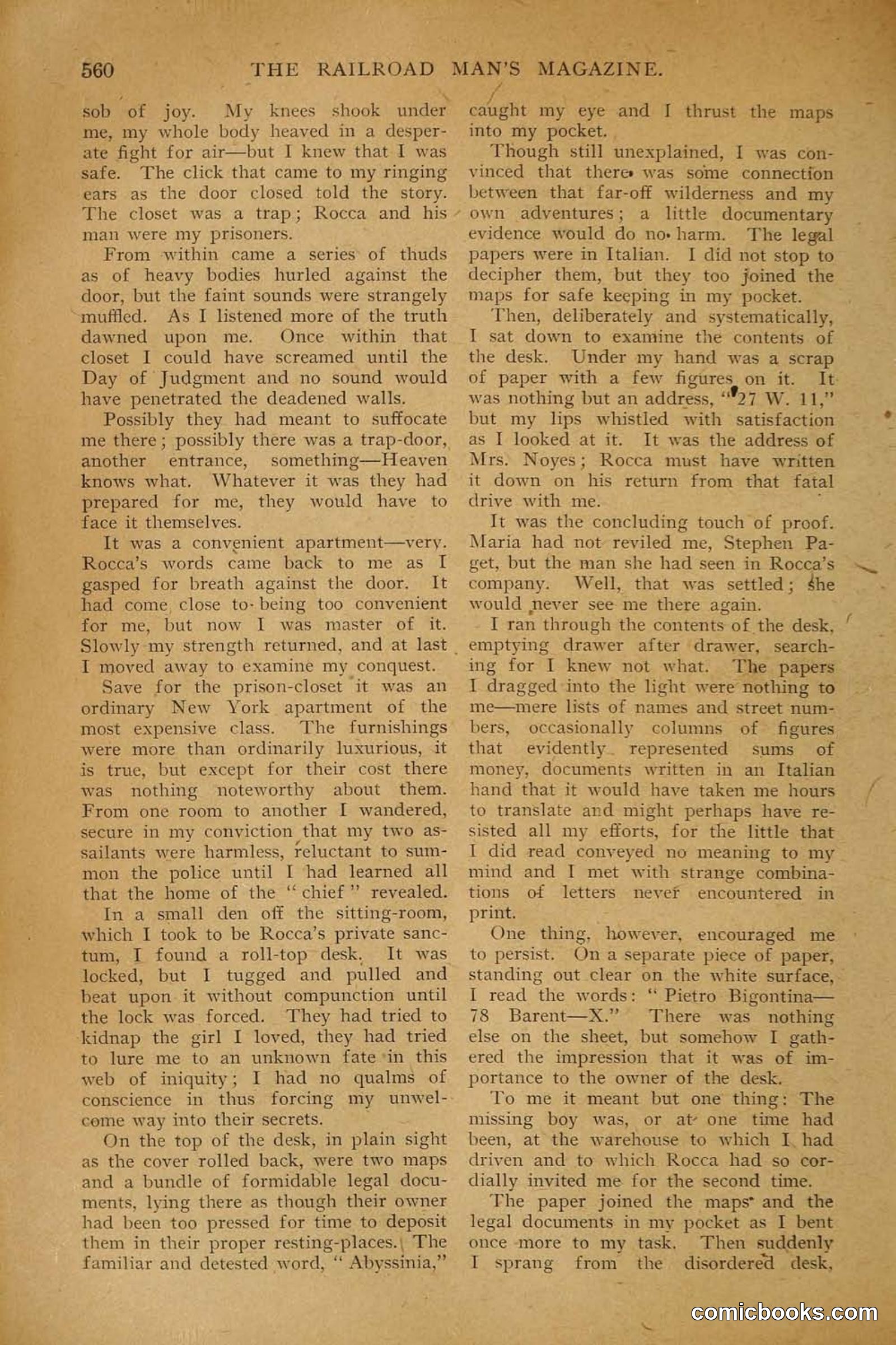 Railroad Mans Magazine, December 1909 — page 182 of 212