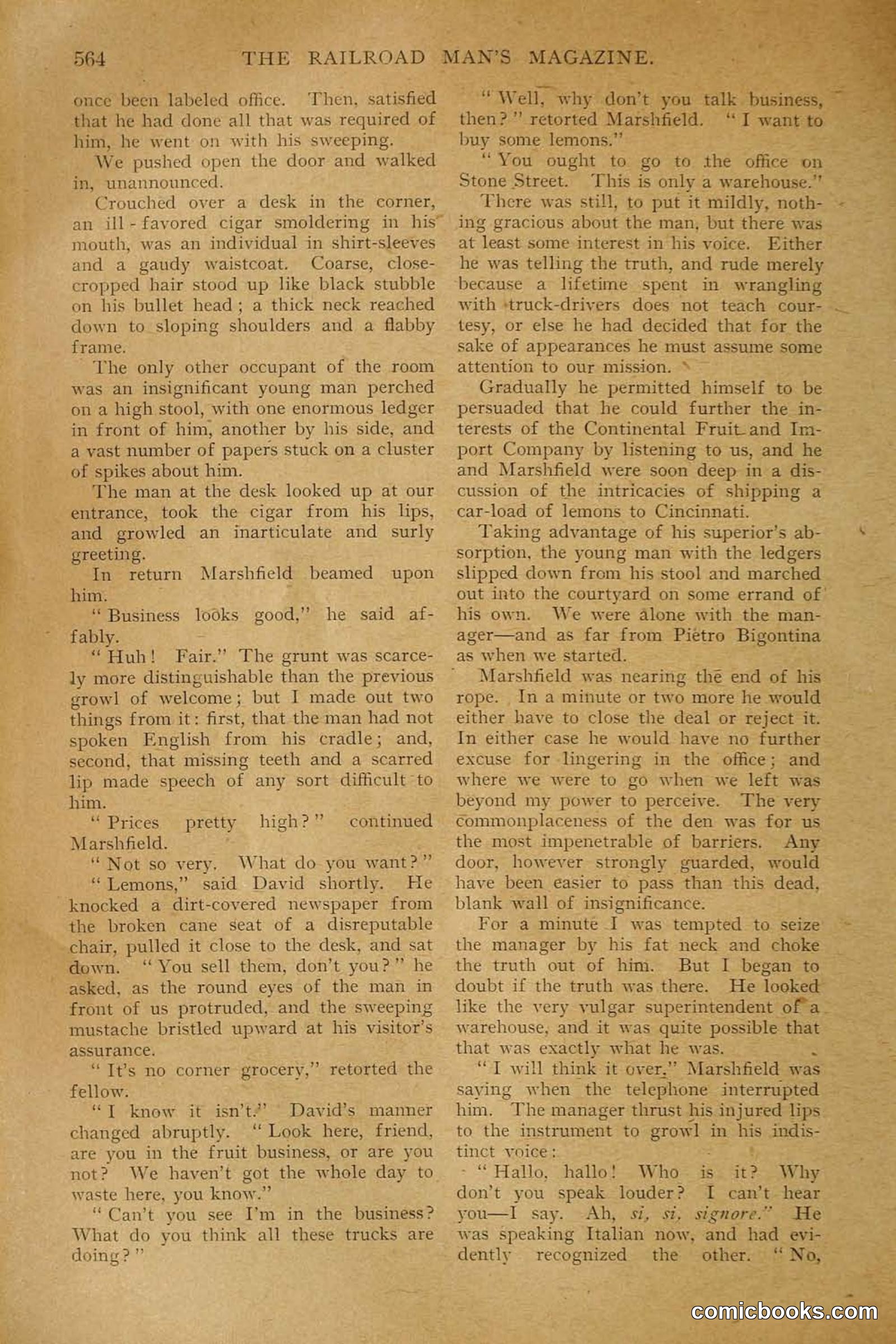 Railroad Mans Magazine, December 1909 — page 186 of 212