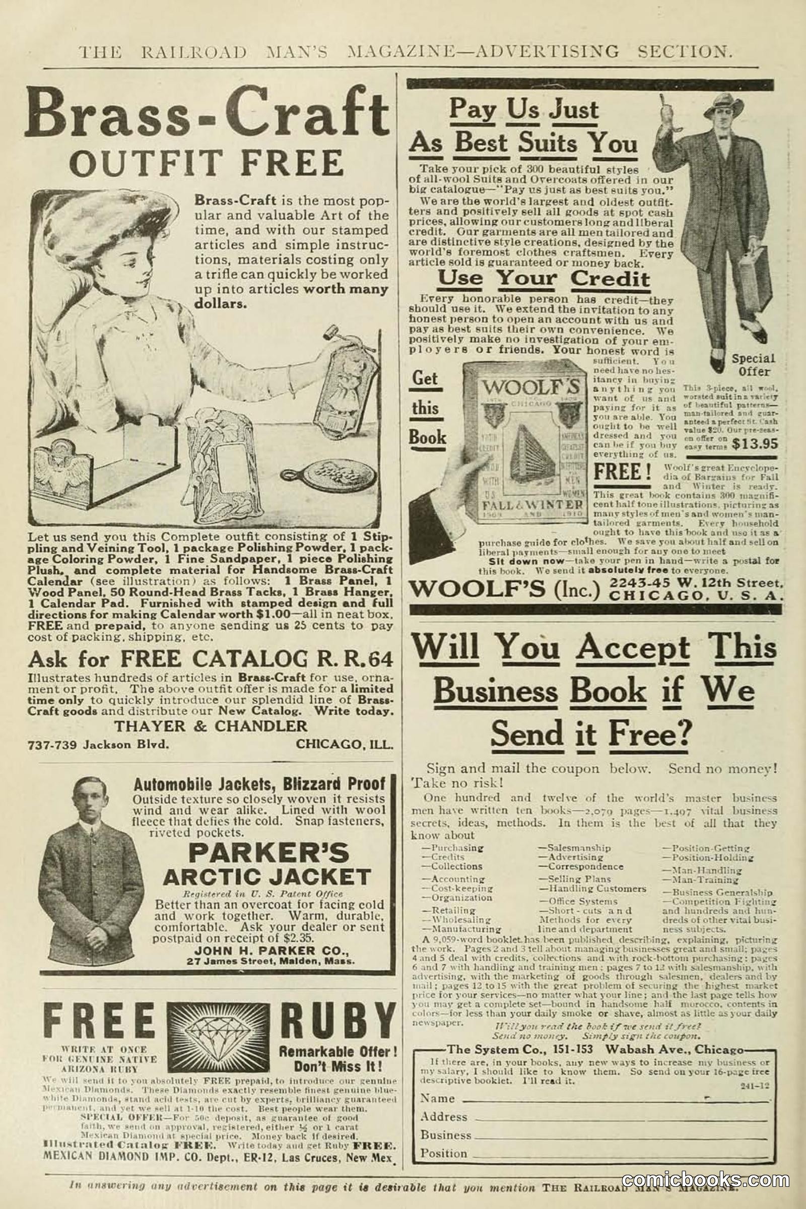 Railroad Mans Magazine, December 1909 — page 206 of 212