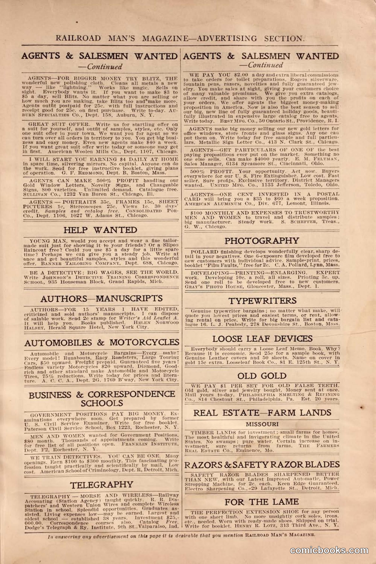 Railroad Mans Magazine, October 1912 — page 7 of 226