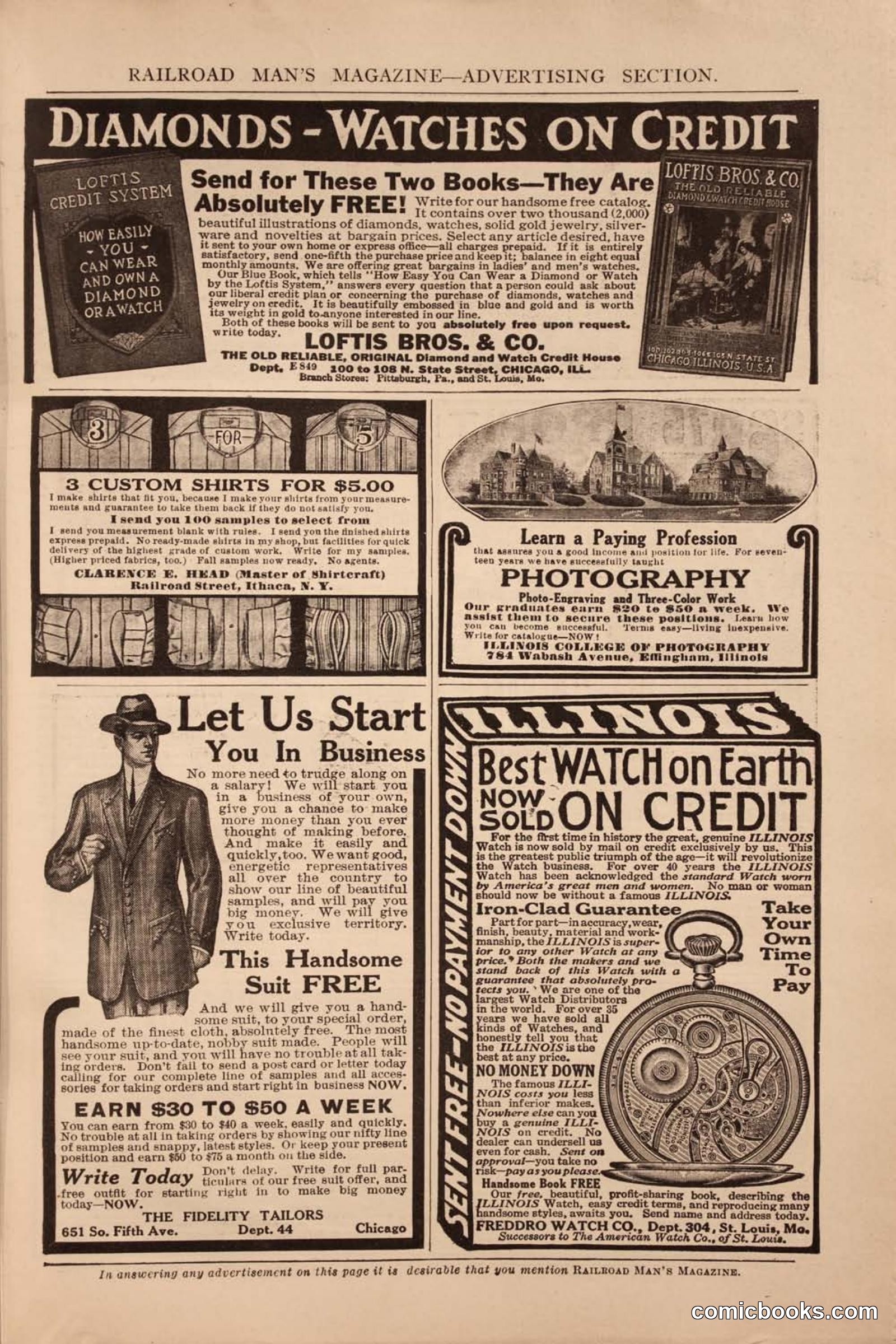 Railroad Mans Magazine, October 1912 — page 215 of 226