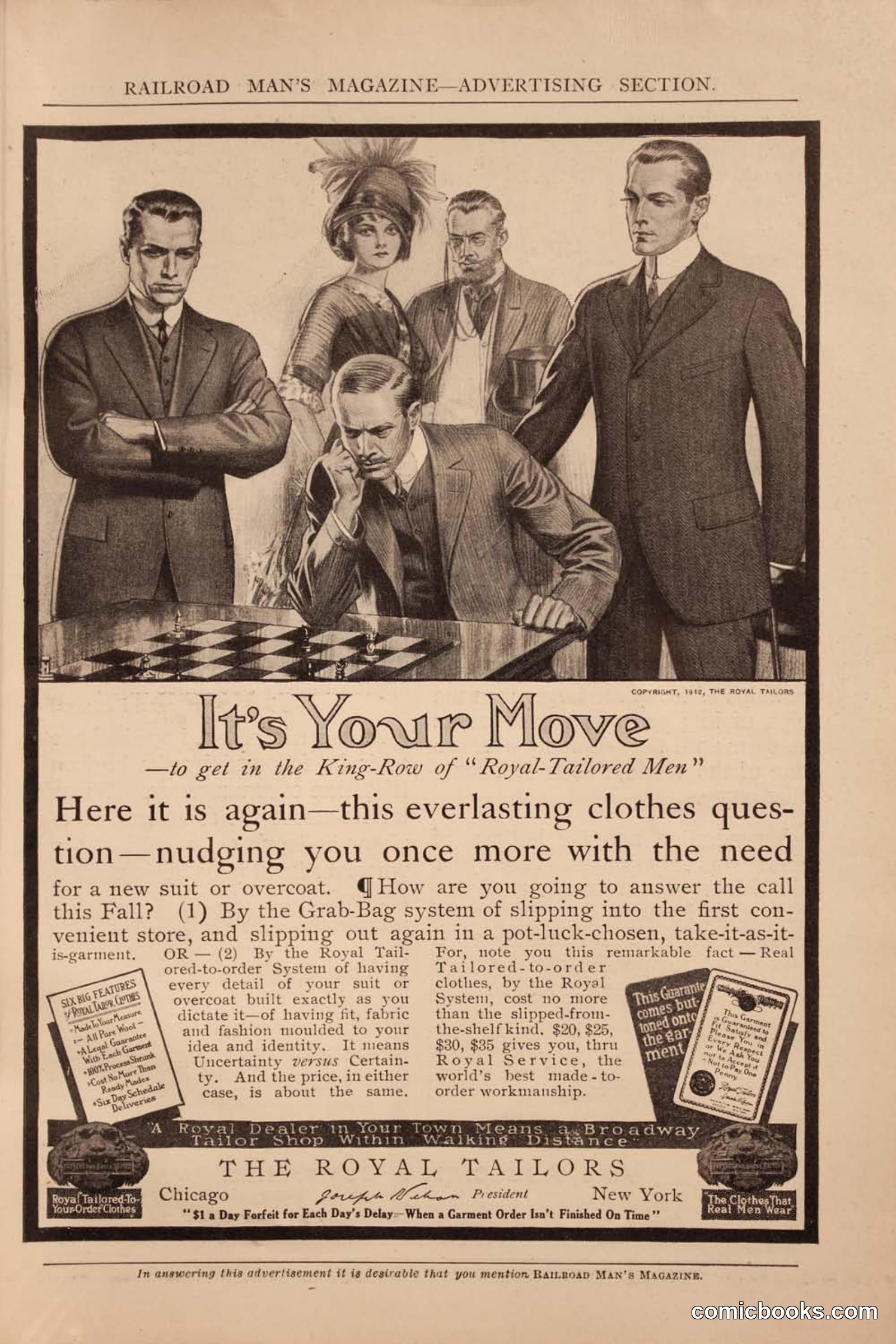 Railroad Mans Magazine, October 1912 — page 221 of 226