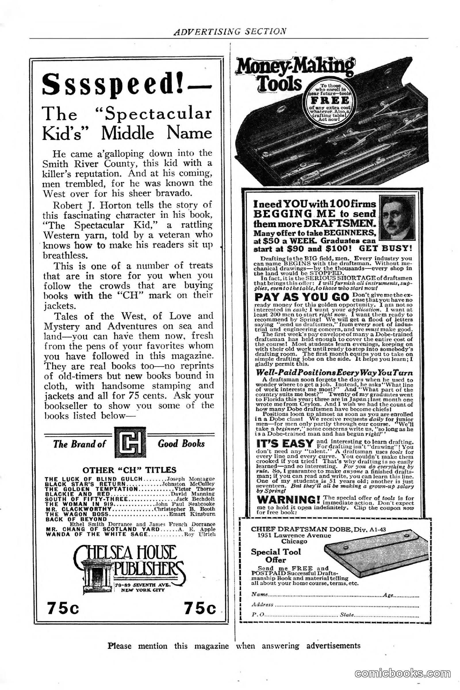 Top Notch Magazine, June 1, 1926 — page 13 of 174