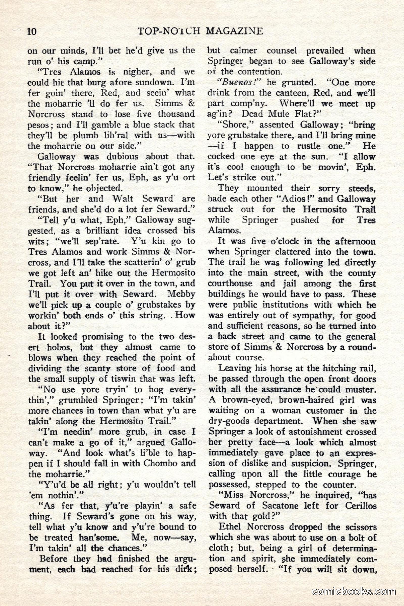Top Notch Magazine, June 1, 1926 — page 30 of 174