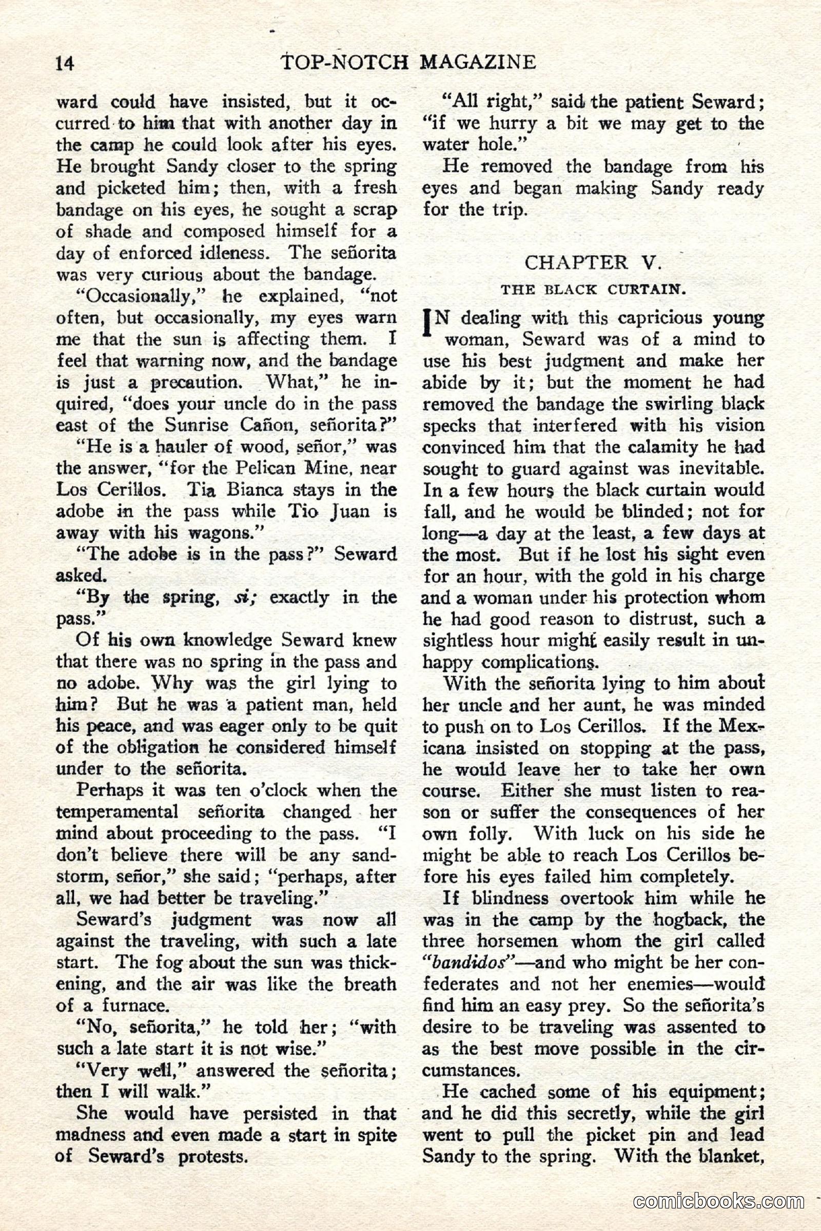 Top Notch Magazine, June 1, 1926 — page 34 of 174