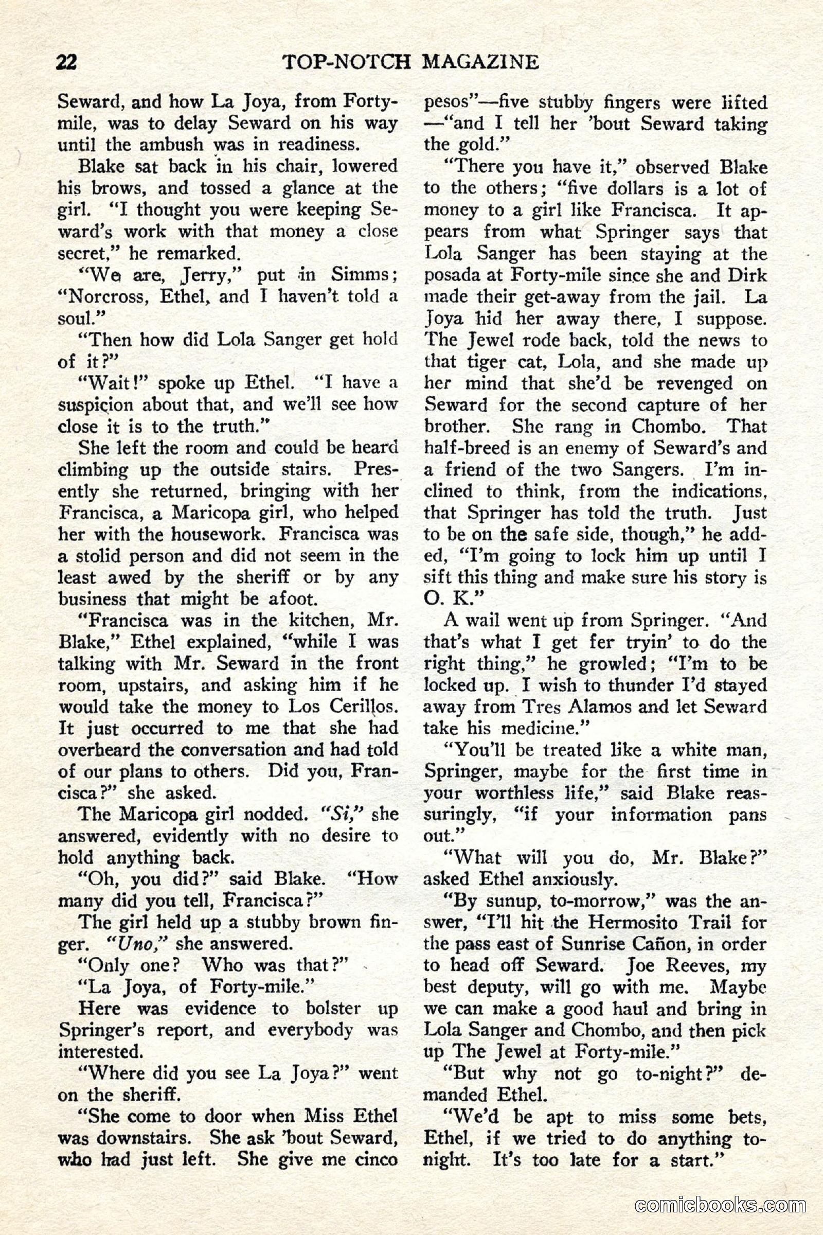 Top Notch Magazine, June 1, 1926 — page 42 of 174