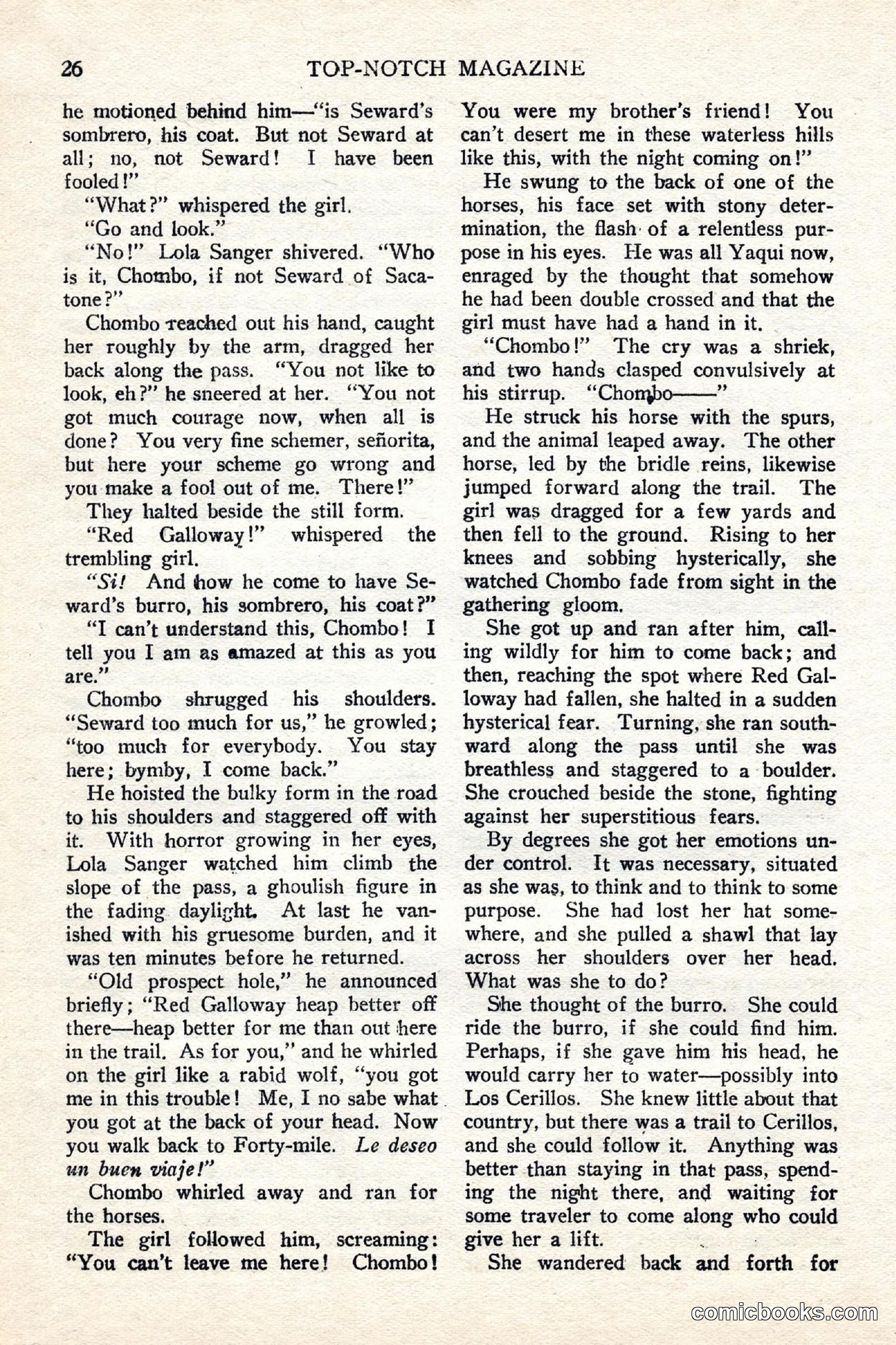 Top Notch Magazine, June 1, 1926 — page 46 of 174
