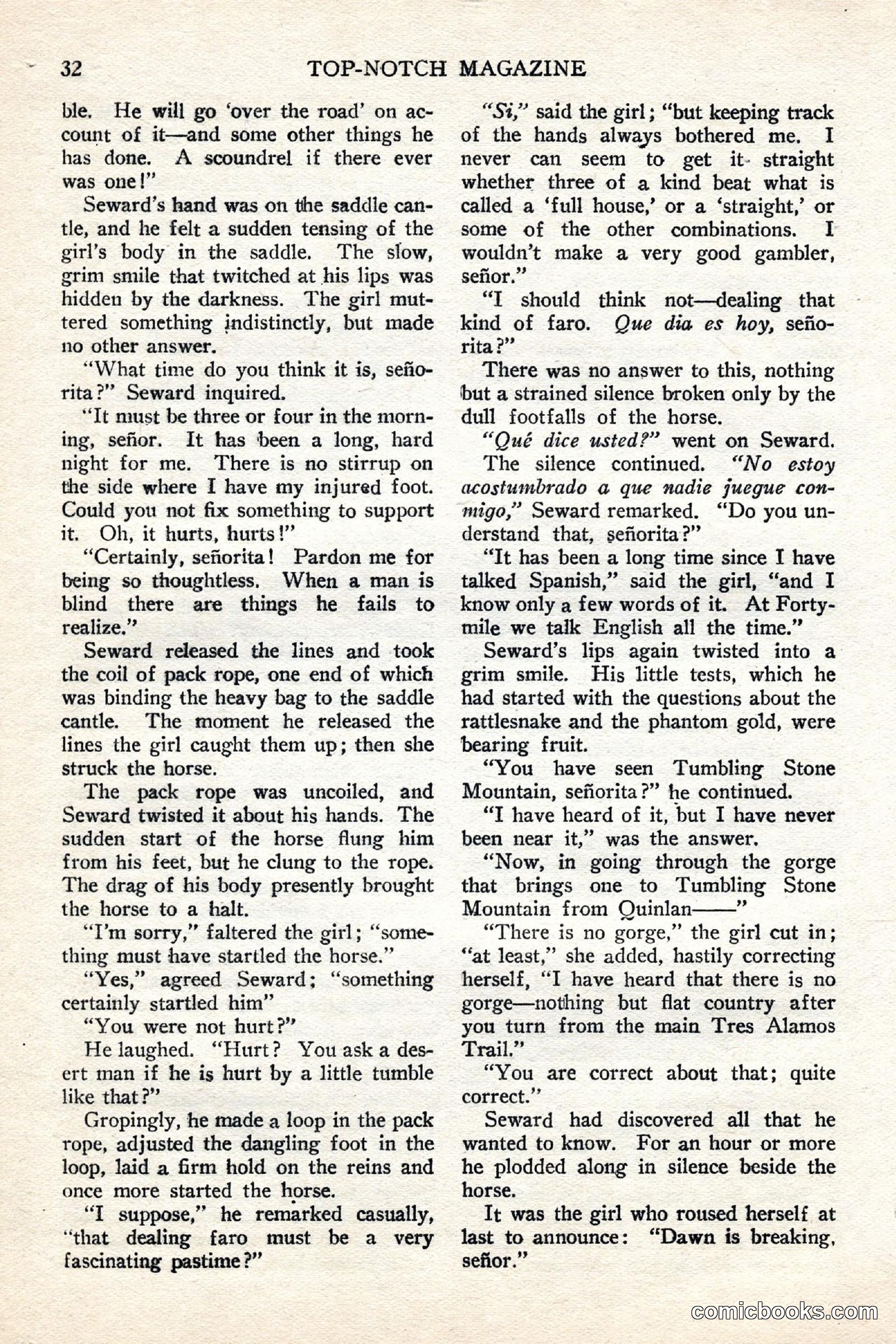 Top Notch Magazine, June 1, 1926 — page 52 of 174