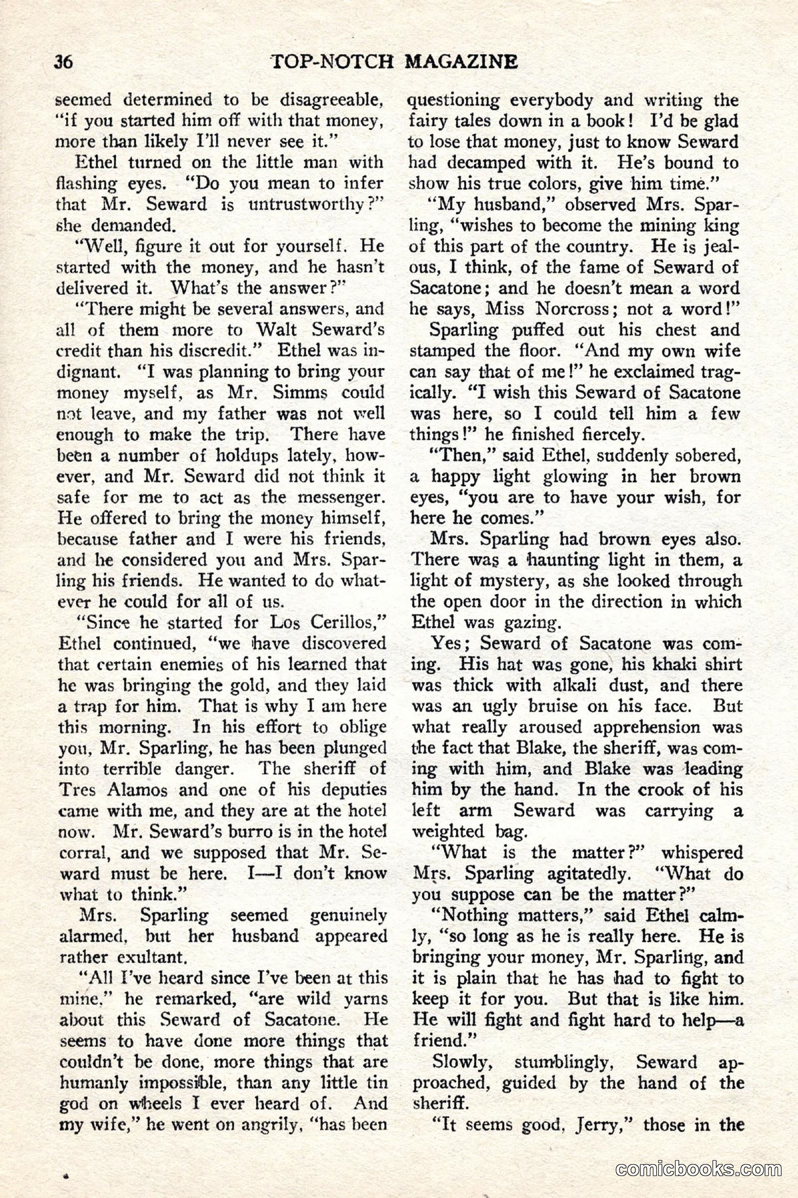 Top Notch Magazine, June 1, 1926 — page 56 of 174