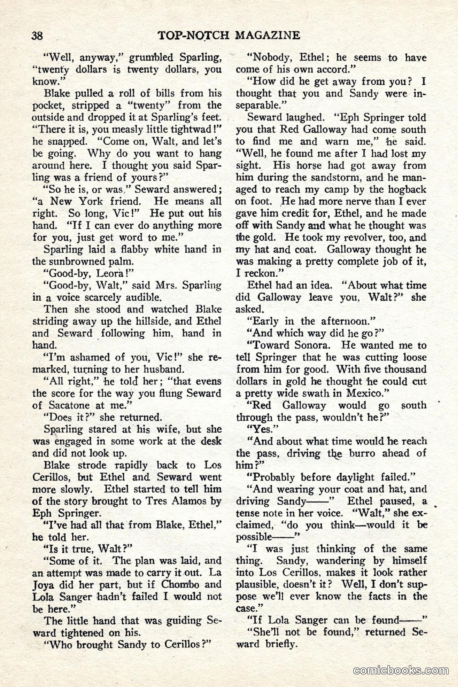 Top Notch Magazine, June 1, 1926 — page 58 of 174