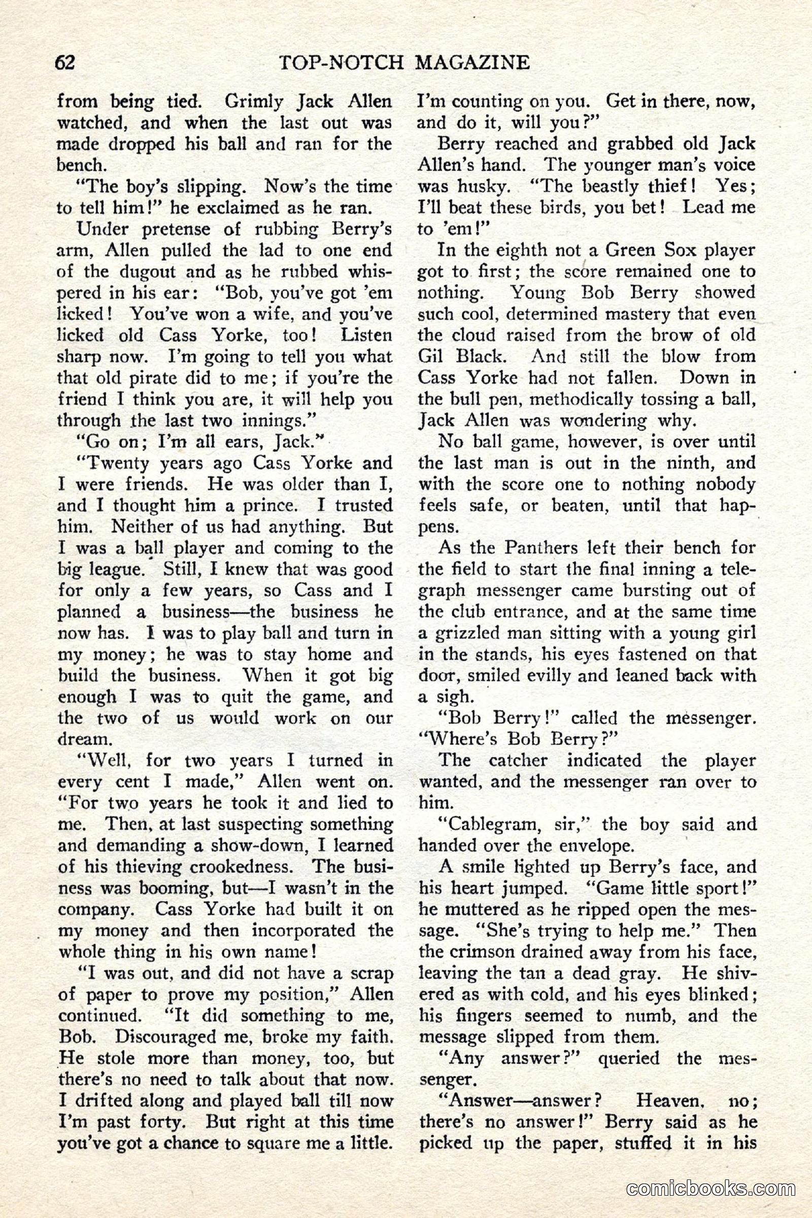 Top Notch Magazine, June 1, 1926 — page 82 of 174