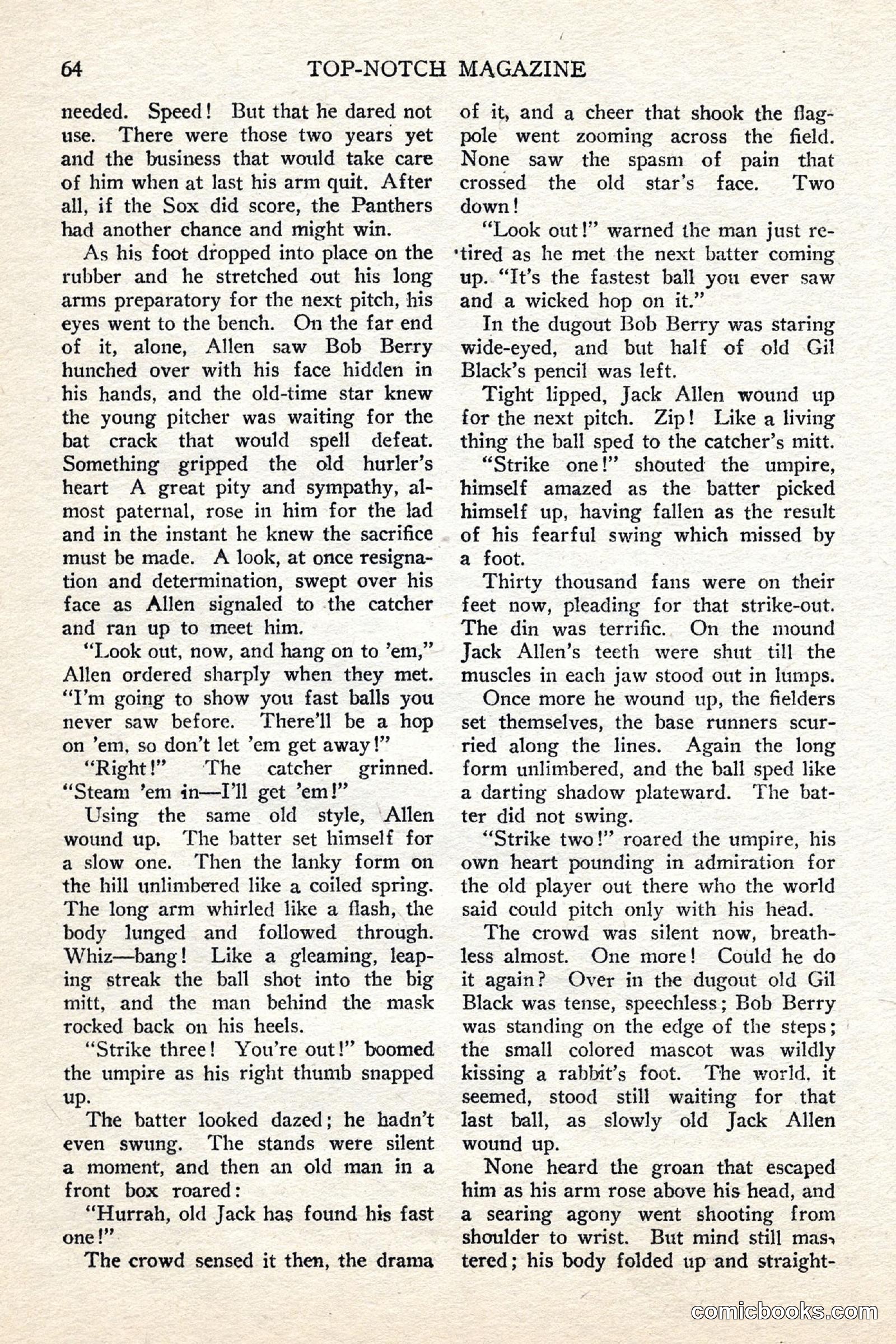 Top Notch Magazine, June 1, 1926 — page 84 of 174