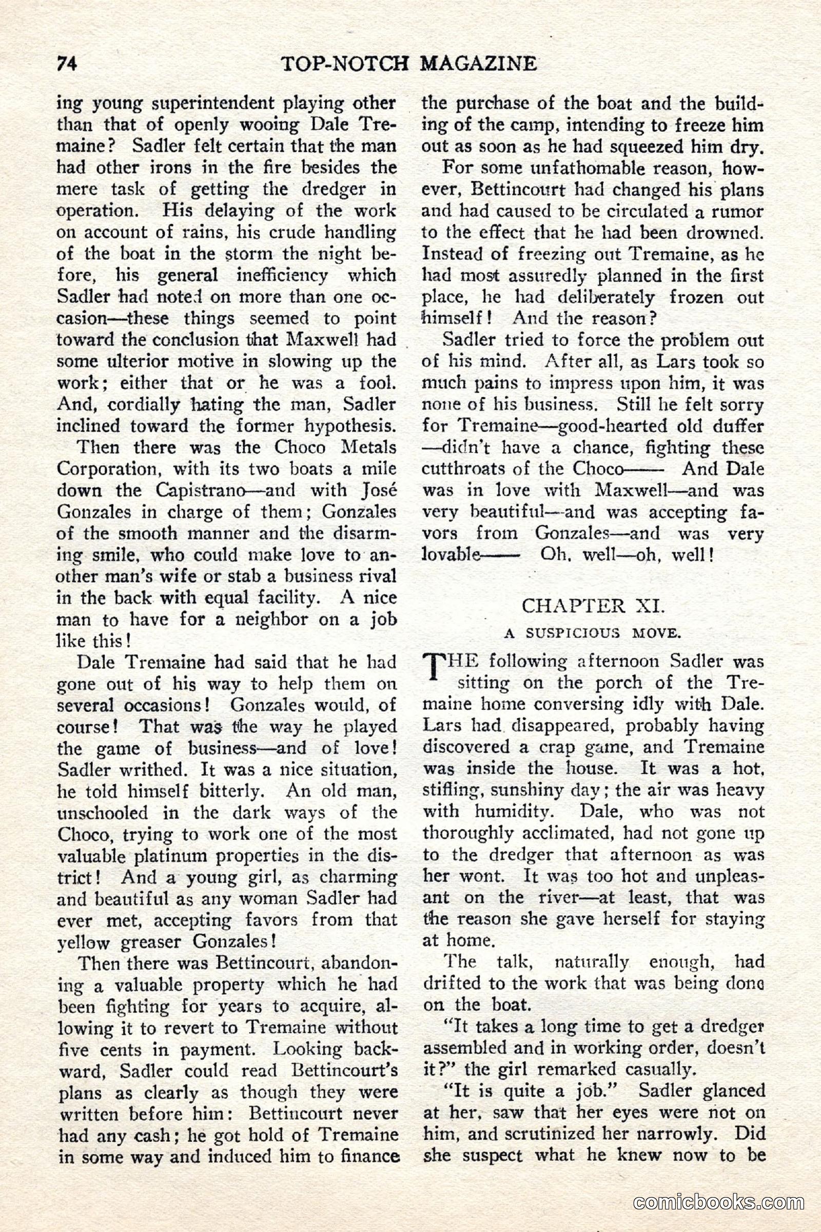 Top Notch Magazine, June 1, 1926 — page 94 of 174