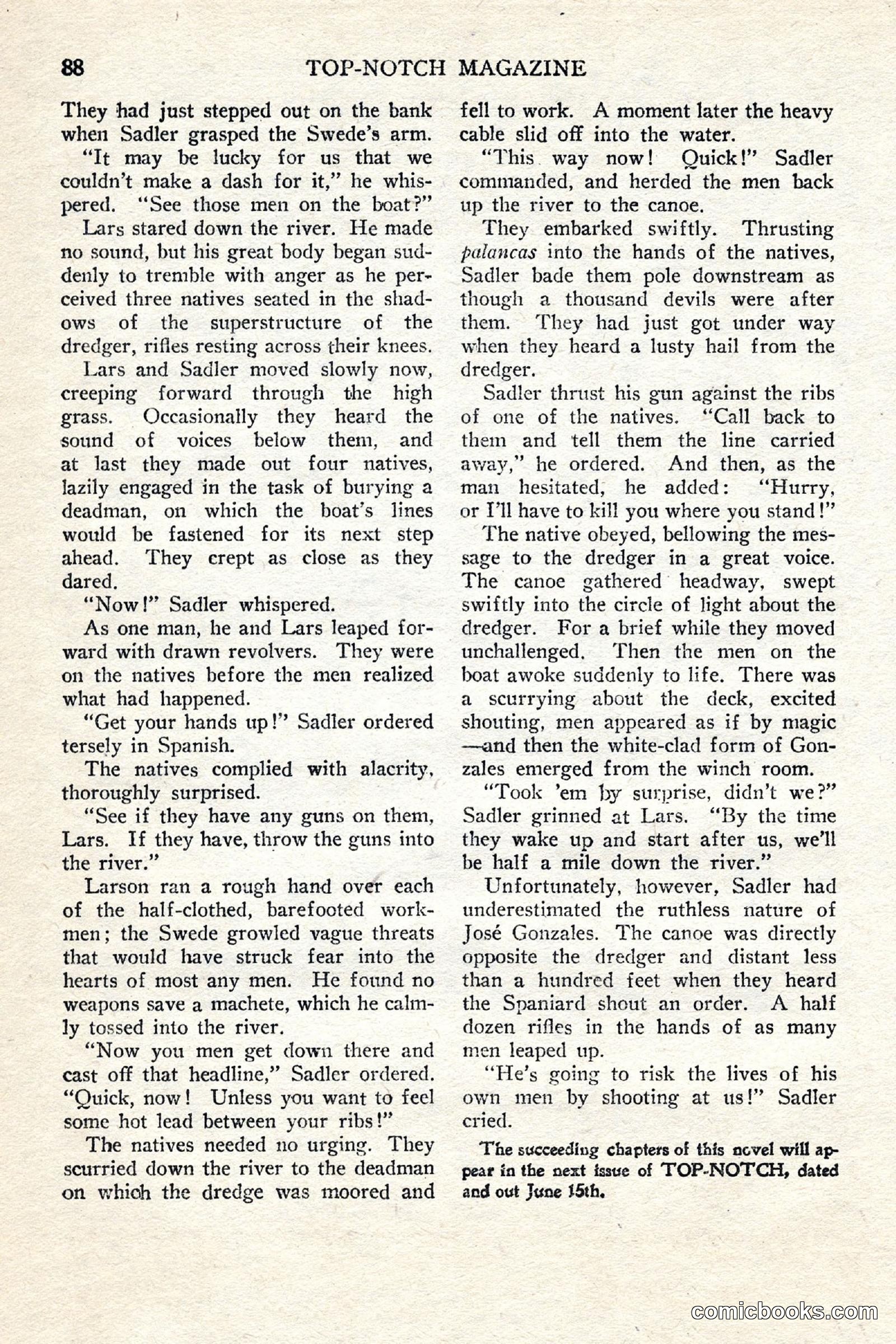 Top Notch Magazine, June 1, 1926 — page 108 of 174