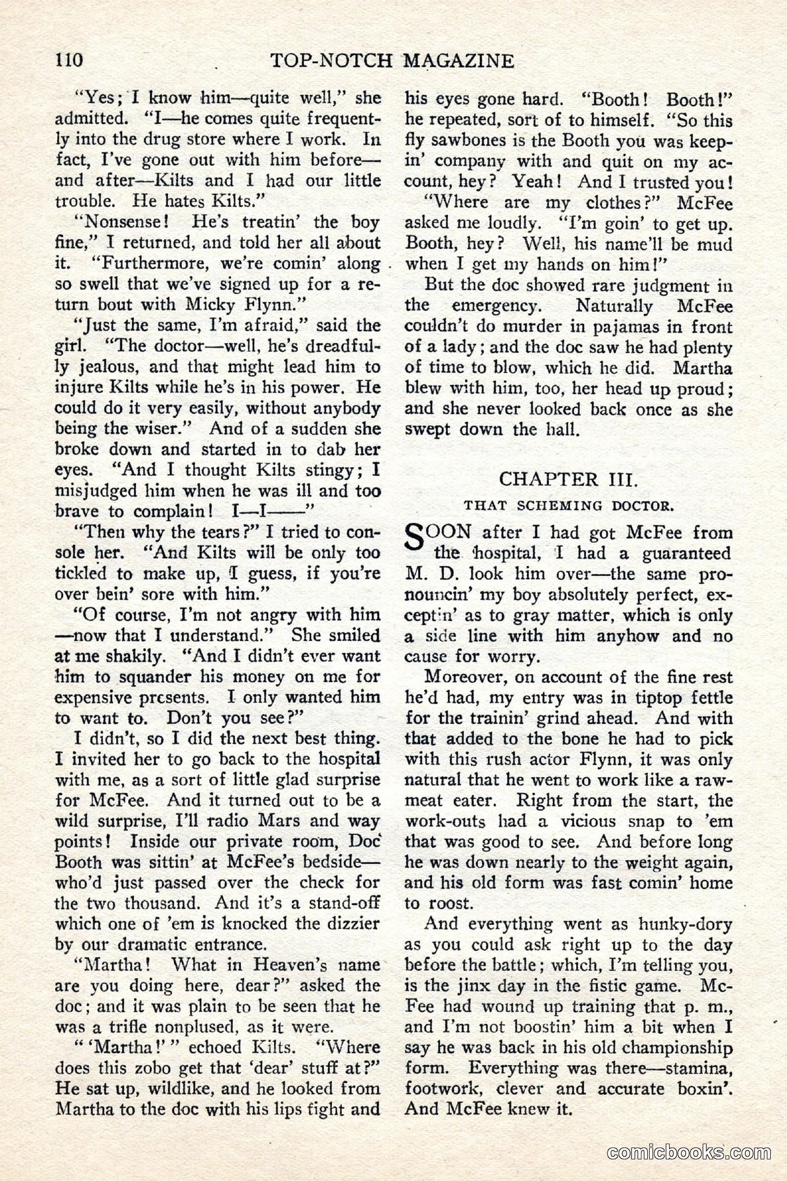 Top Notch Magazine, June 1, 1926 — page 130 of 174