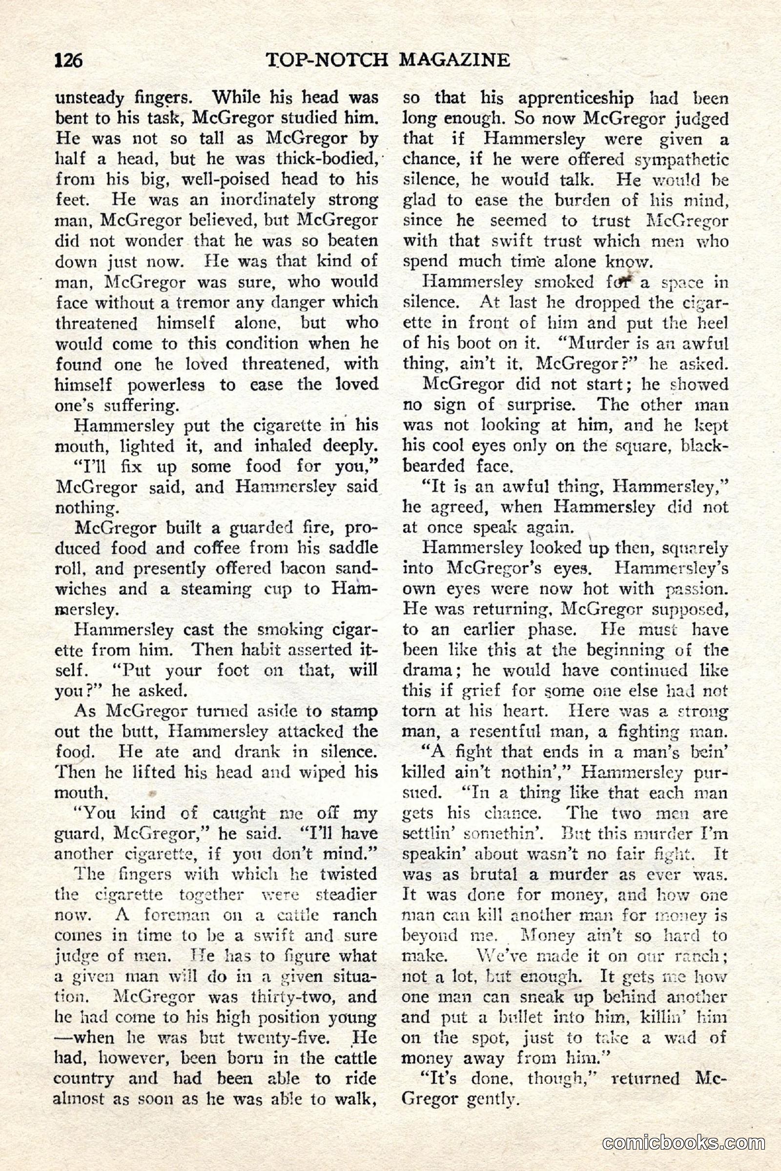 Top Notch Magazine, June 1, 1926 — page 146 of 174