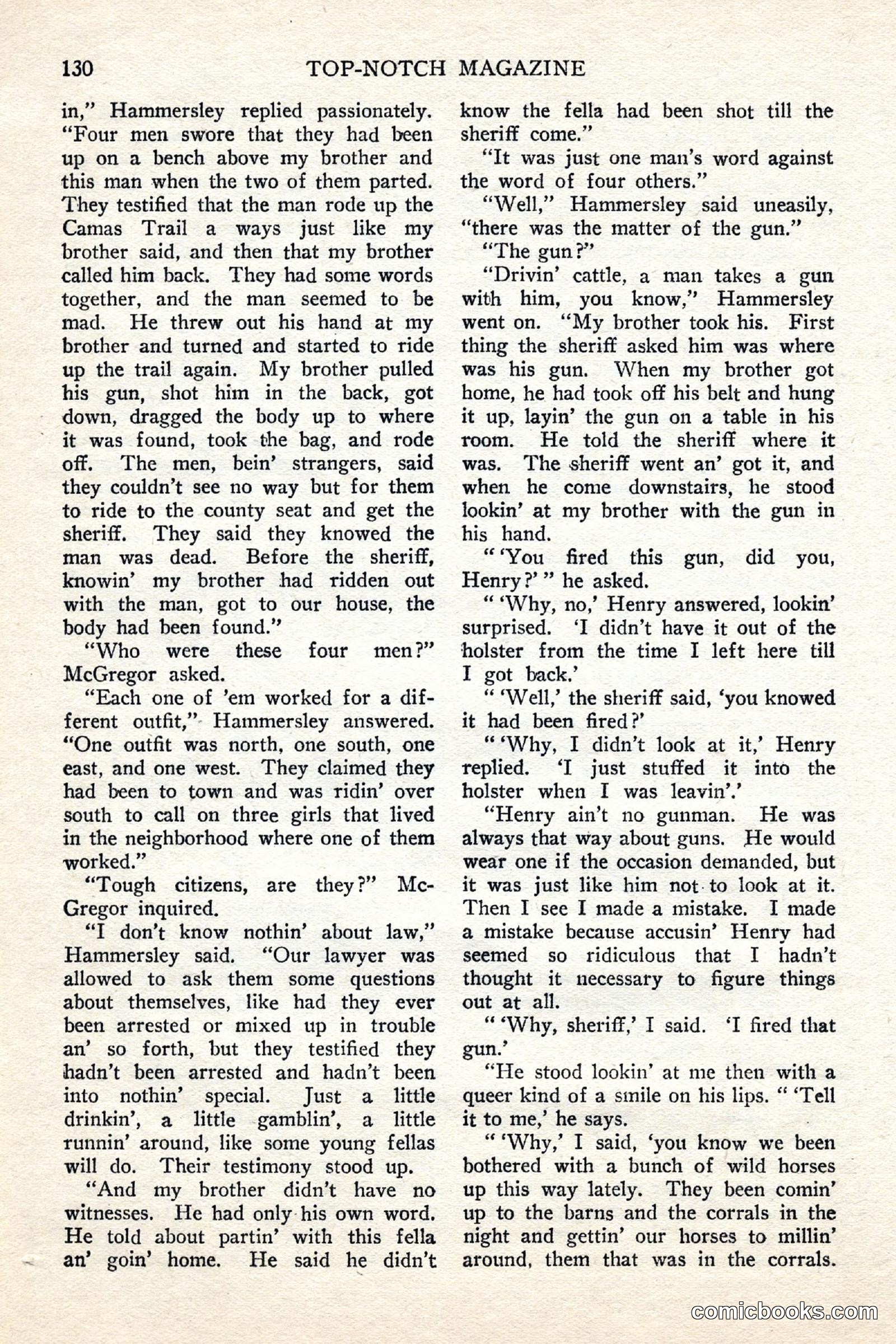 Top Notch Magazine, June 1, 1926 — page 150 of 174