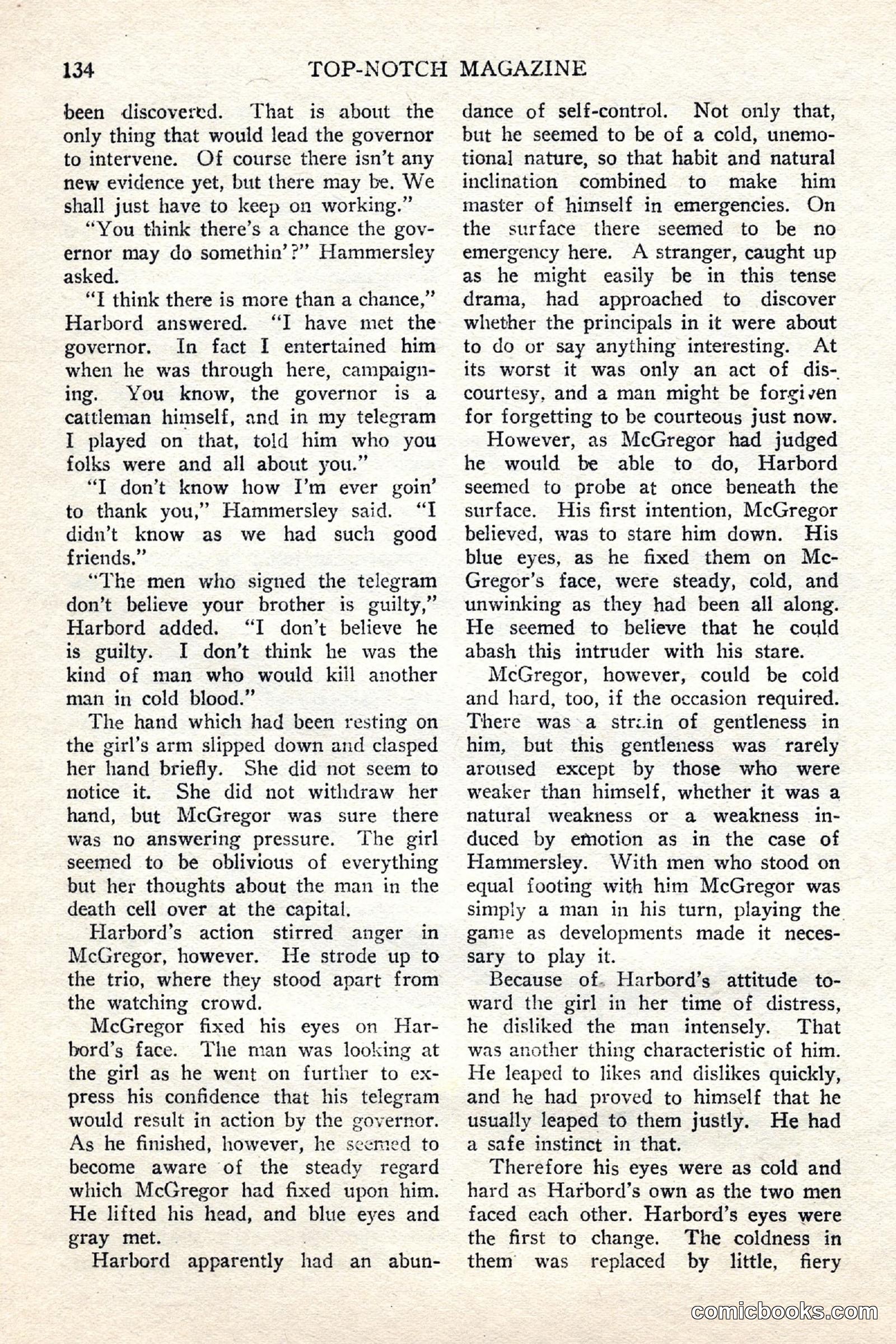 Top Notch Magazine, June 1, 1926 — page 154 of 174