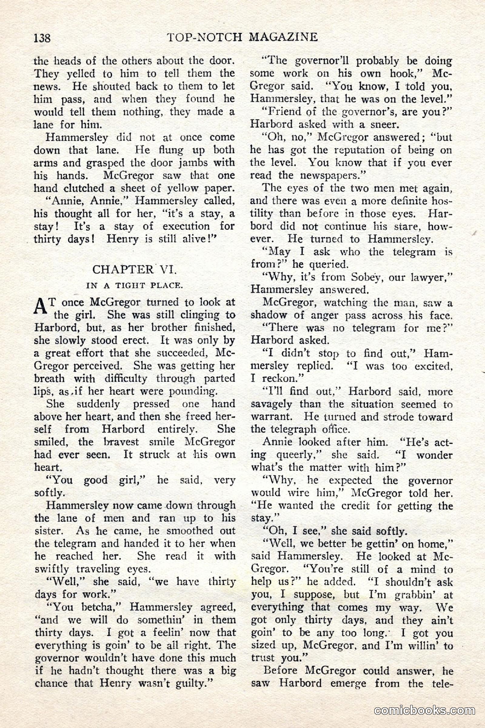 Top Notch Magazine, June 1, 1926 — page 158 of 174