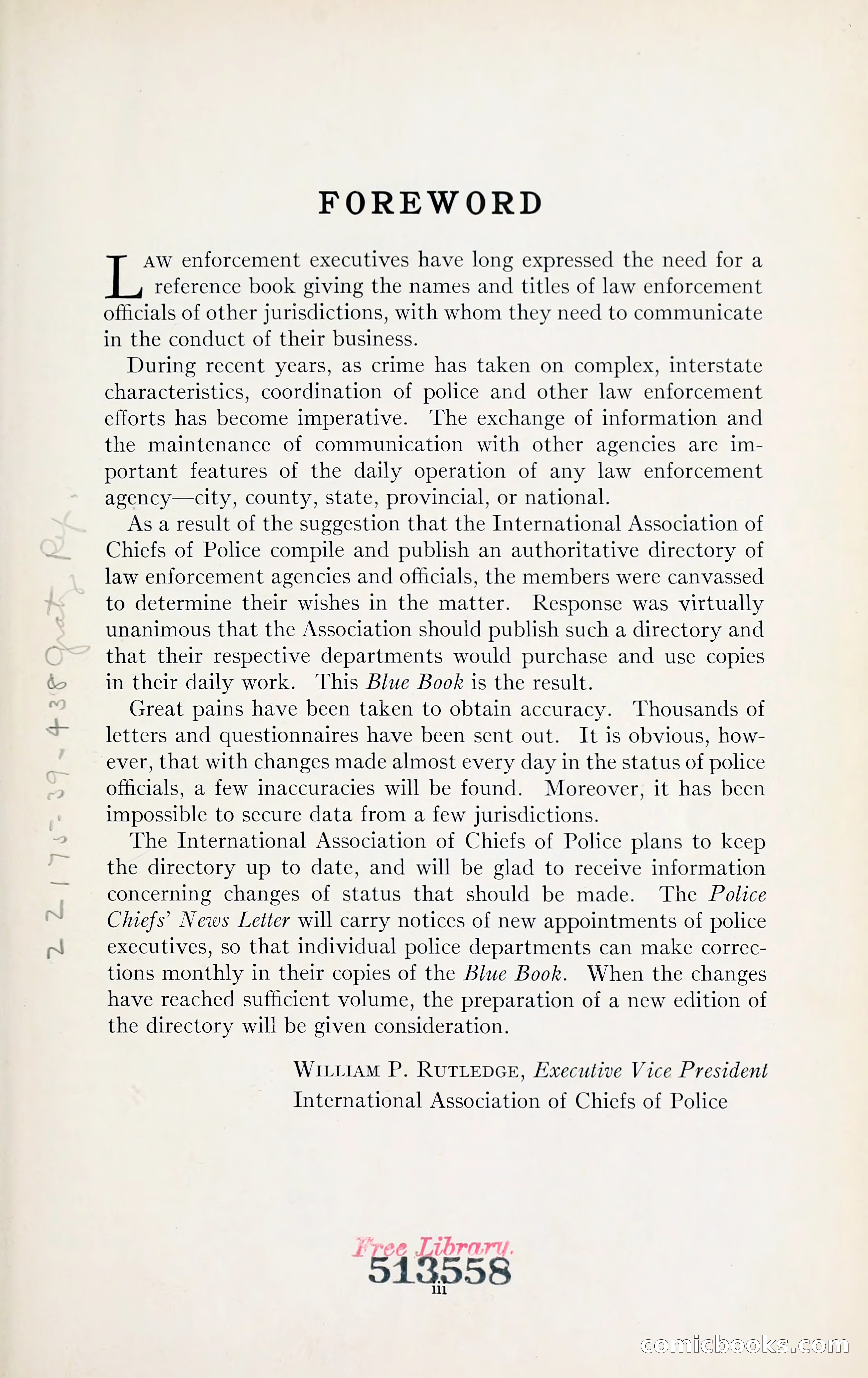 The Police Blue Book — page 8 of 281