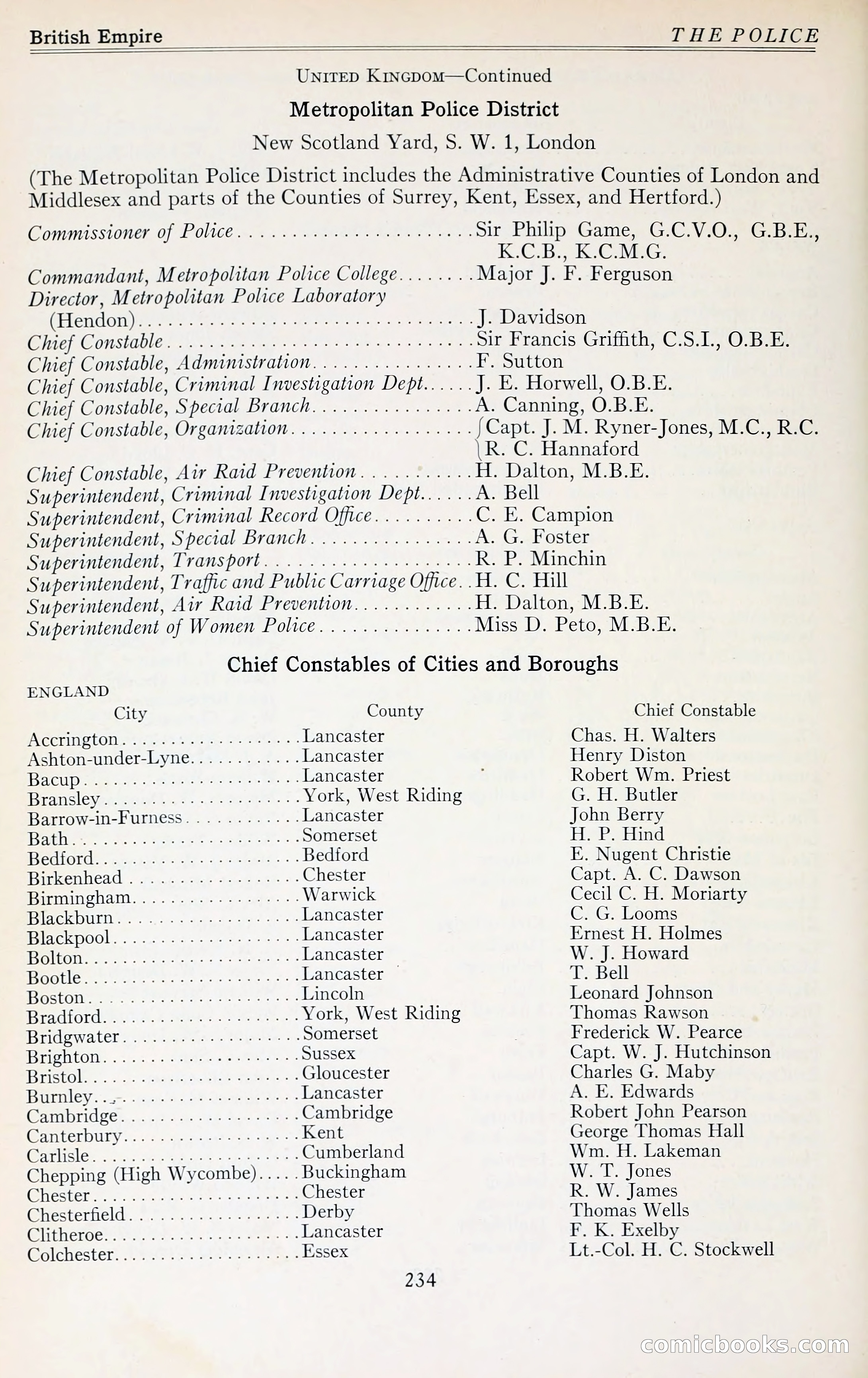 The Police Blue Book — page 263 of 281