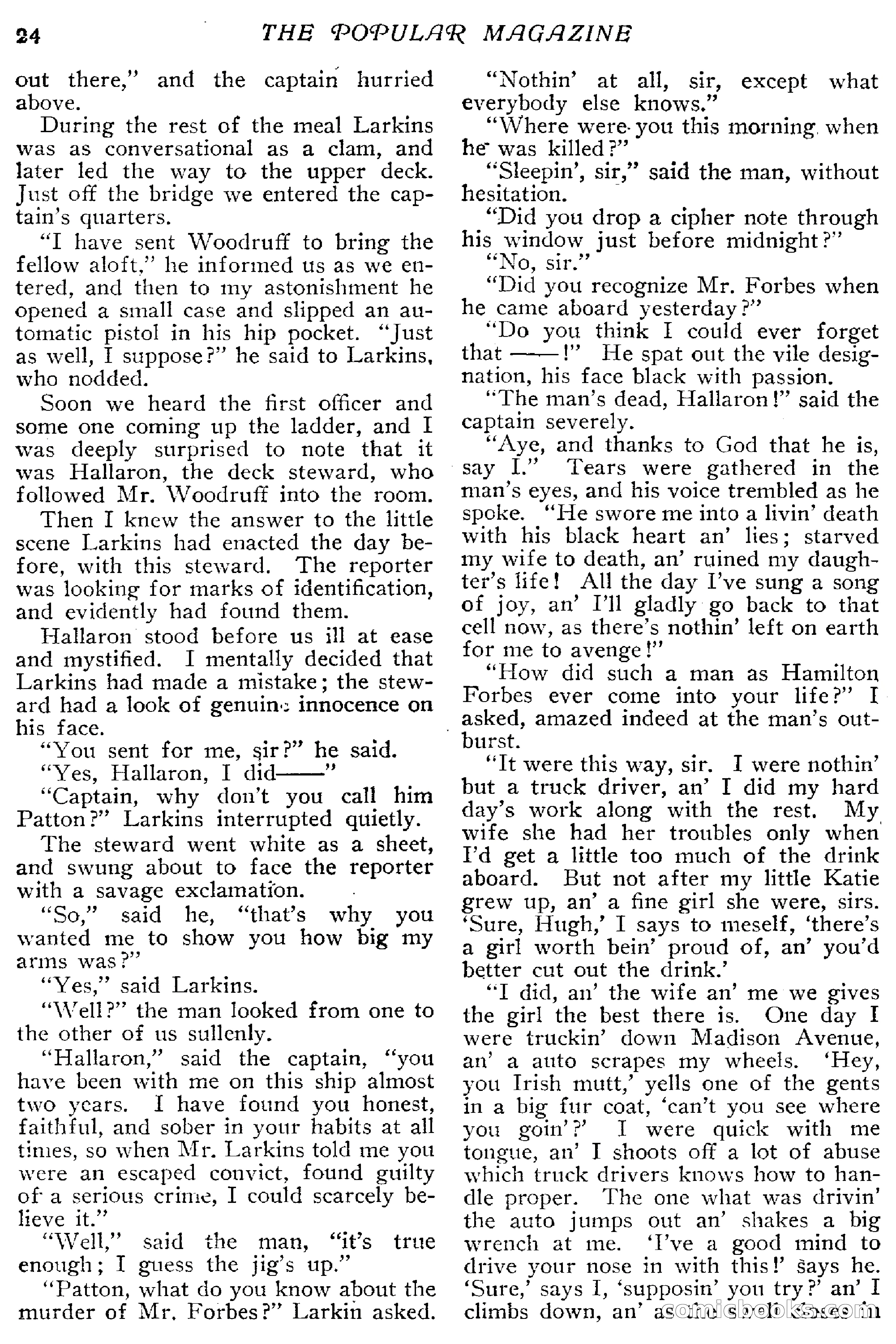 The Popular Magazine, December 1912 — page 30 of 240