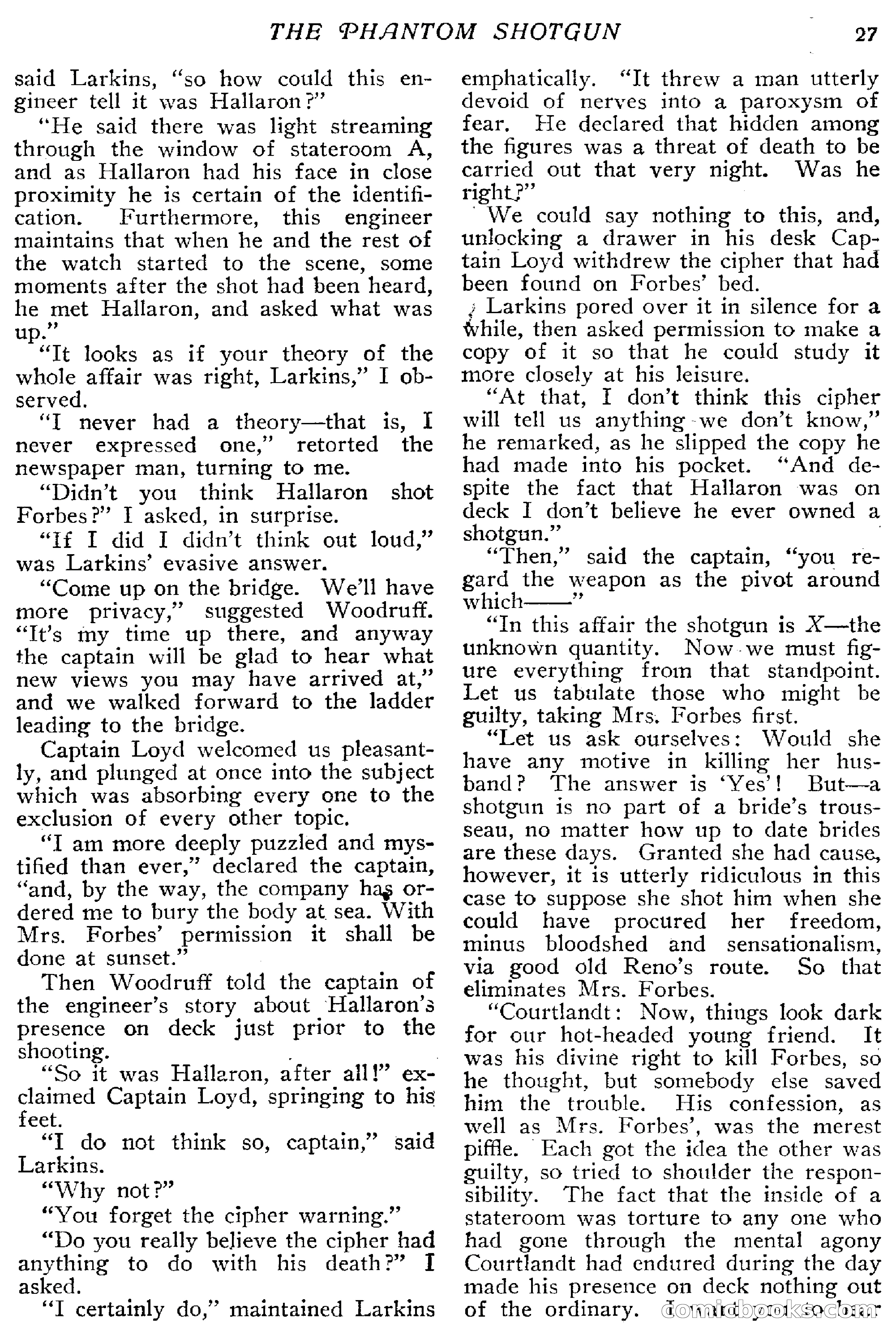 The Popular Magazine, December 1912 — page 33 of 240