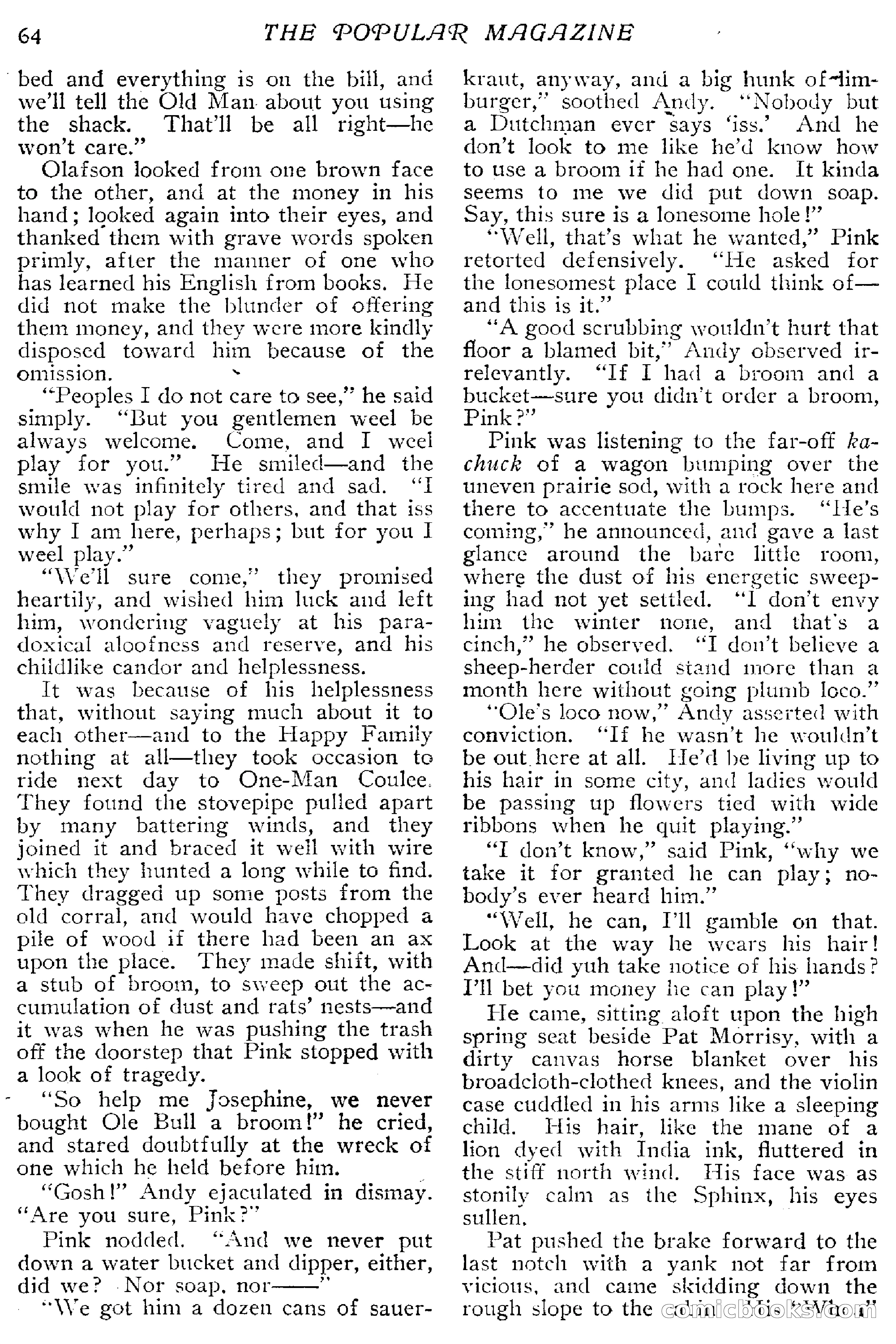 The Popular Magazine, December 1912 — page 70 of 240