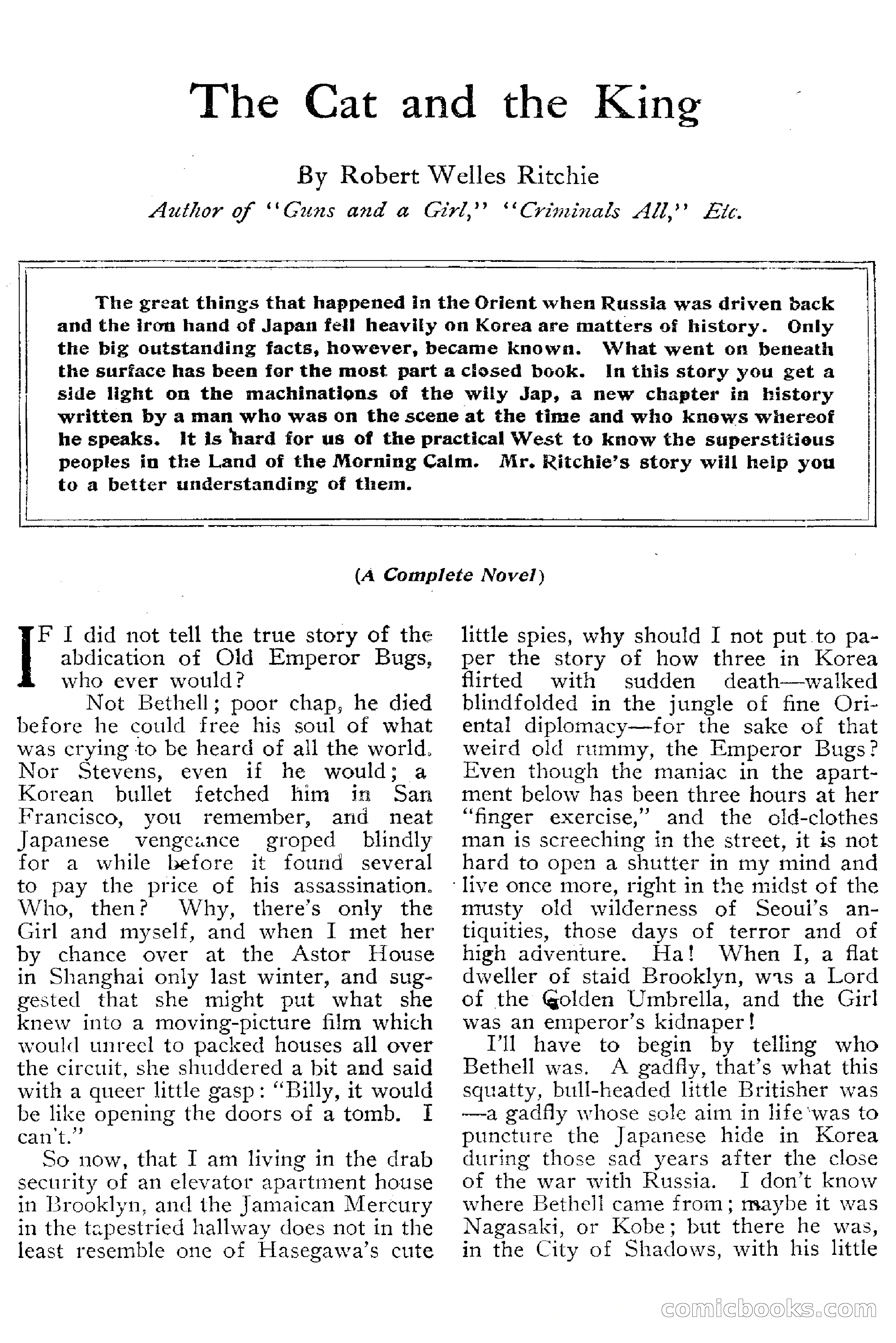 The Popular Magazine, December 1912 — page 75 of 240