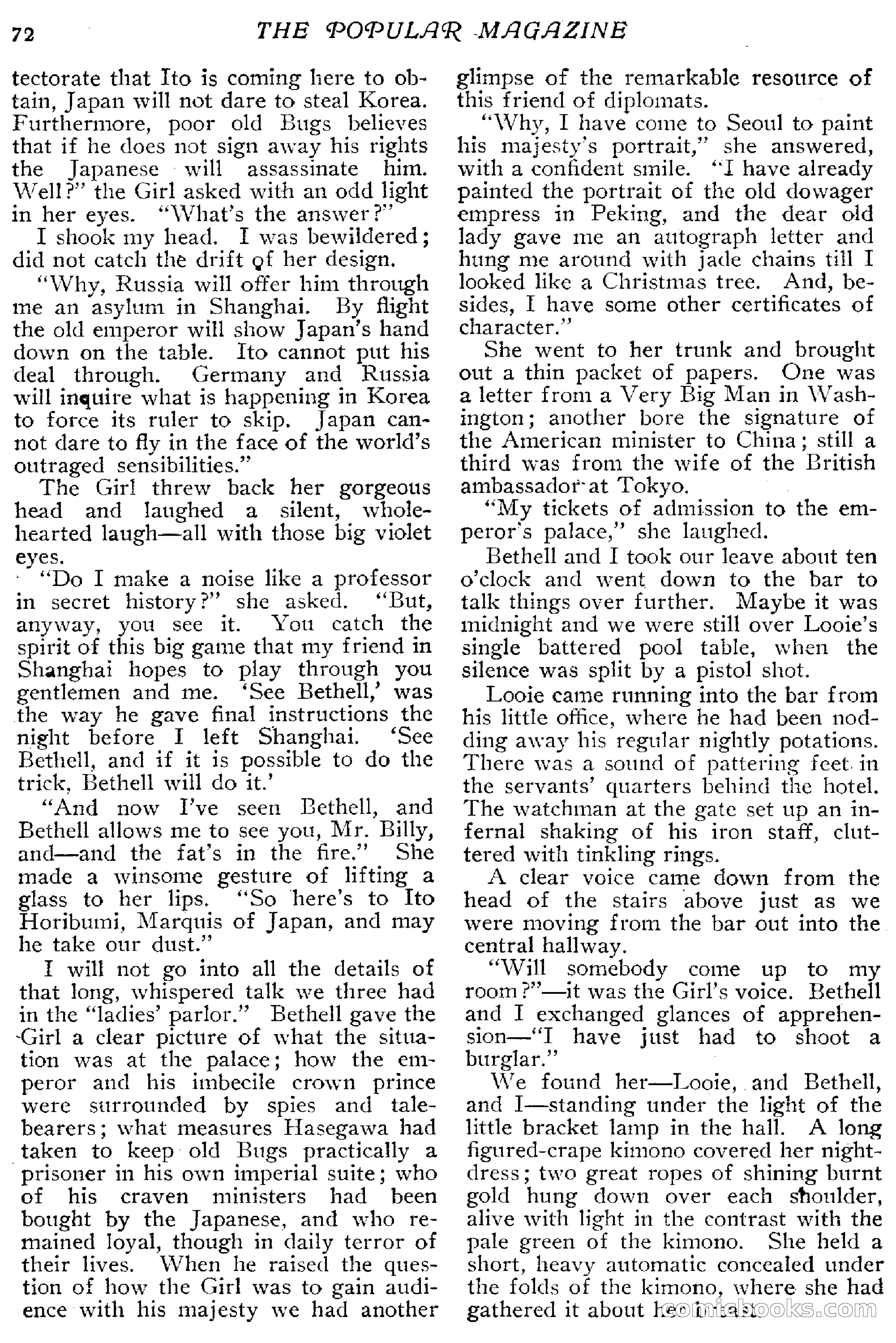 The Popular Magazine, December 1912 — page 78 of 240