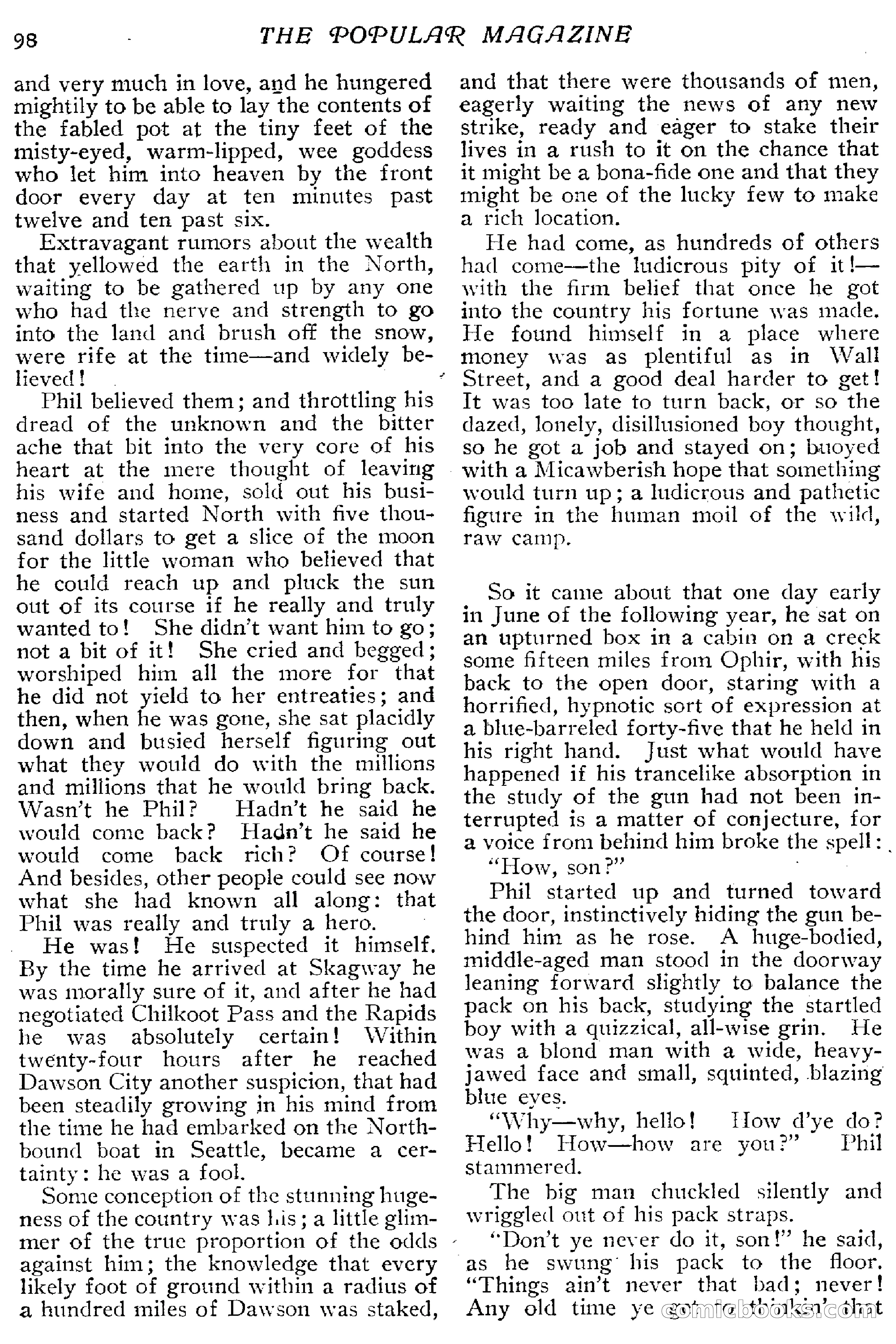 The Popular Magazine, December 1912 — page 104 of 240
