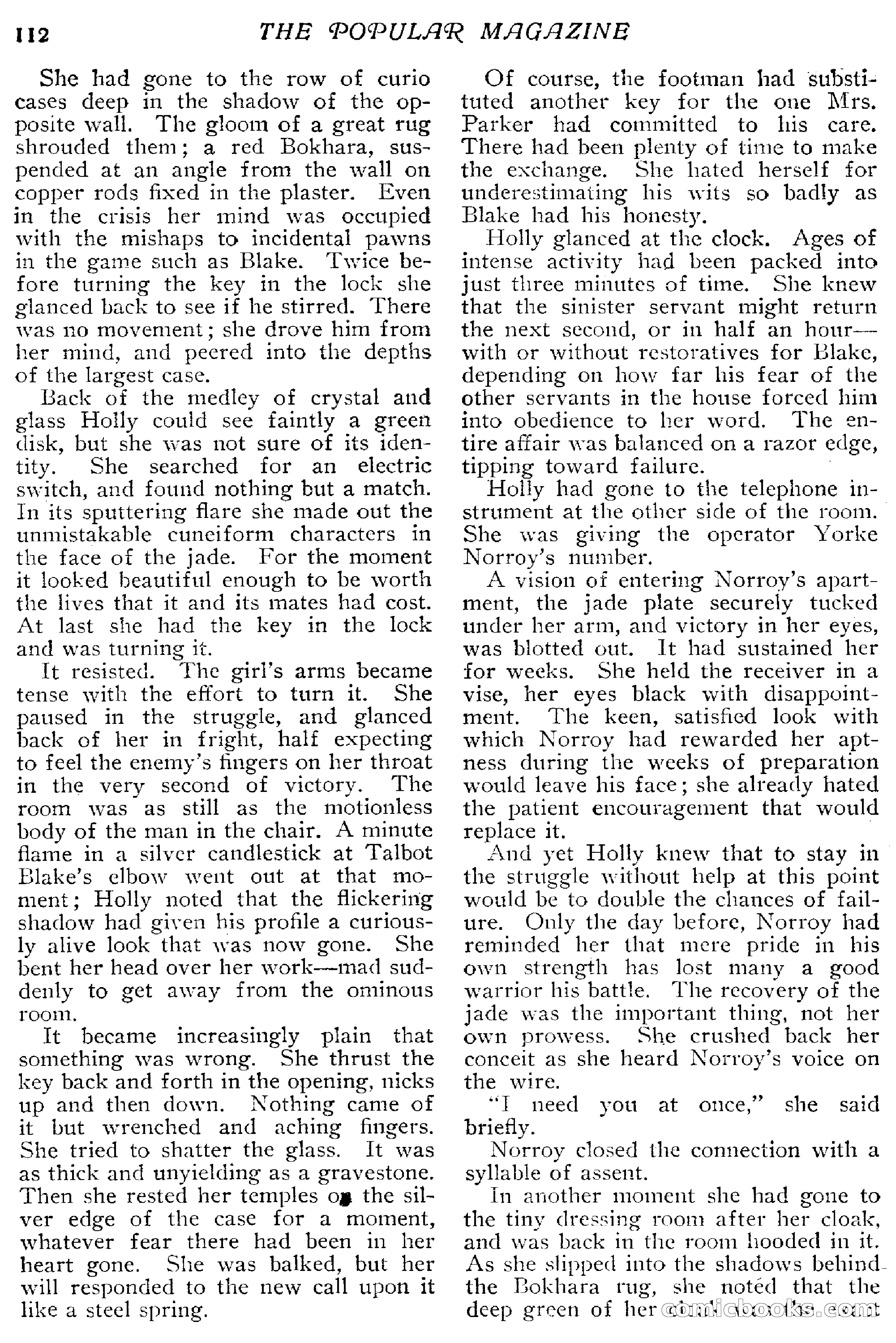 The Popular Magazine, December 1912 — page 118 of 240