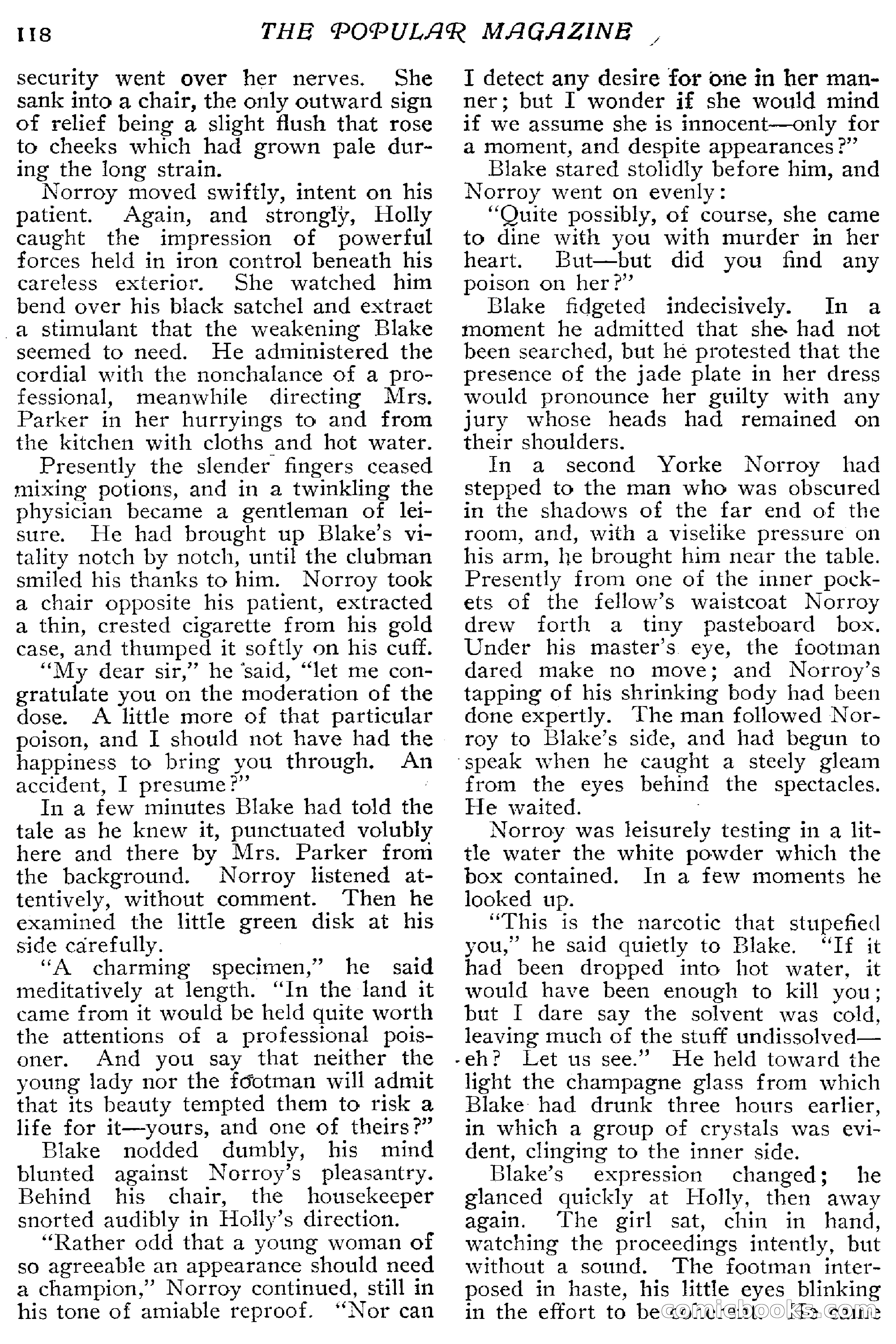 The Popular Magazine, December 1912 — page 124 of 240