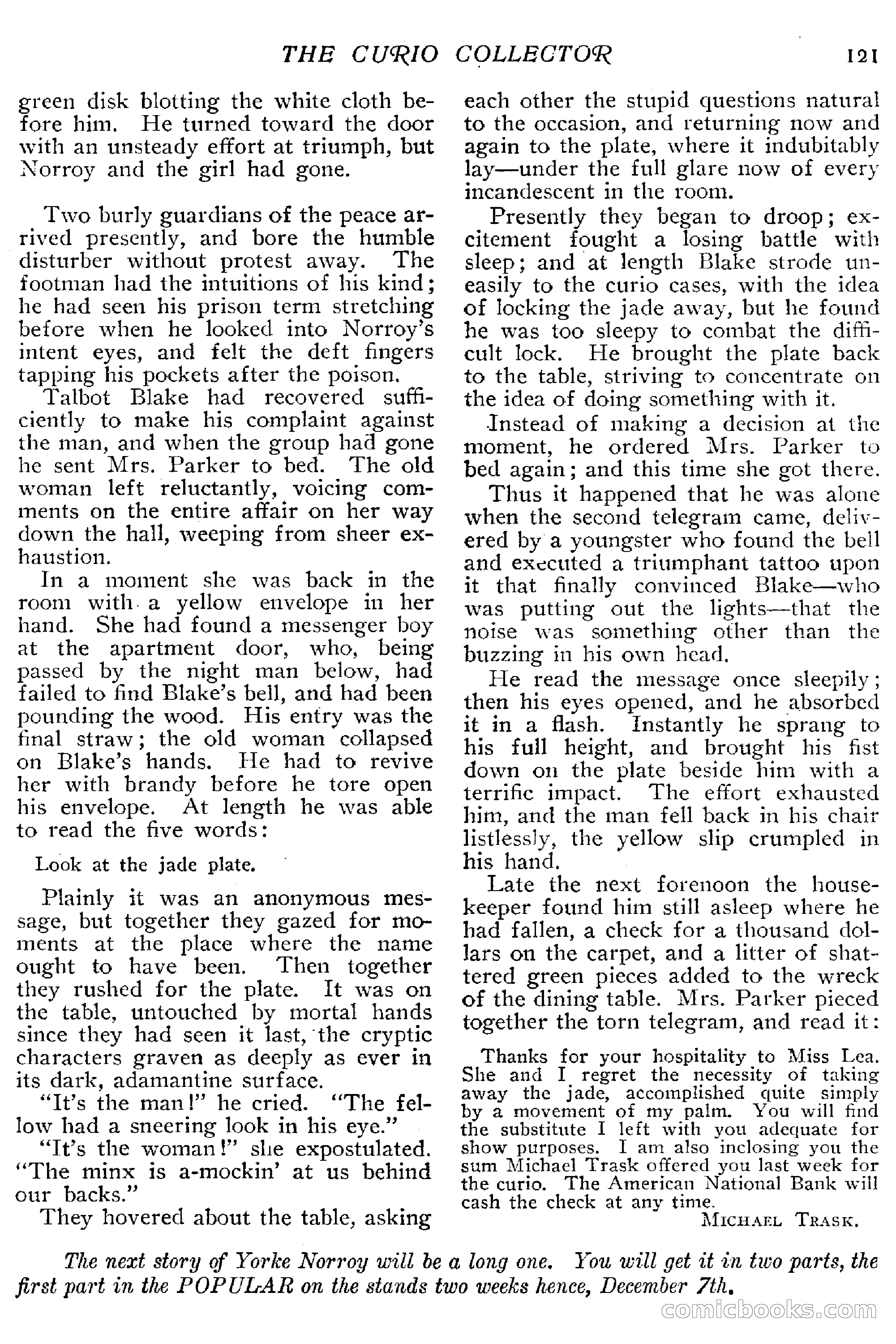 The Popular Magazine, December 1912 — page 127 of 240
