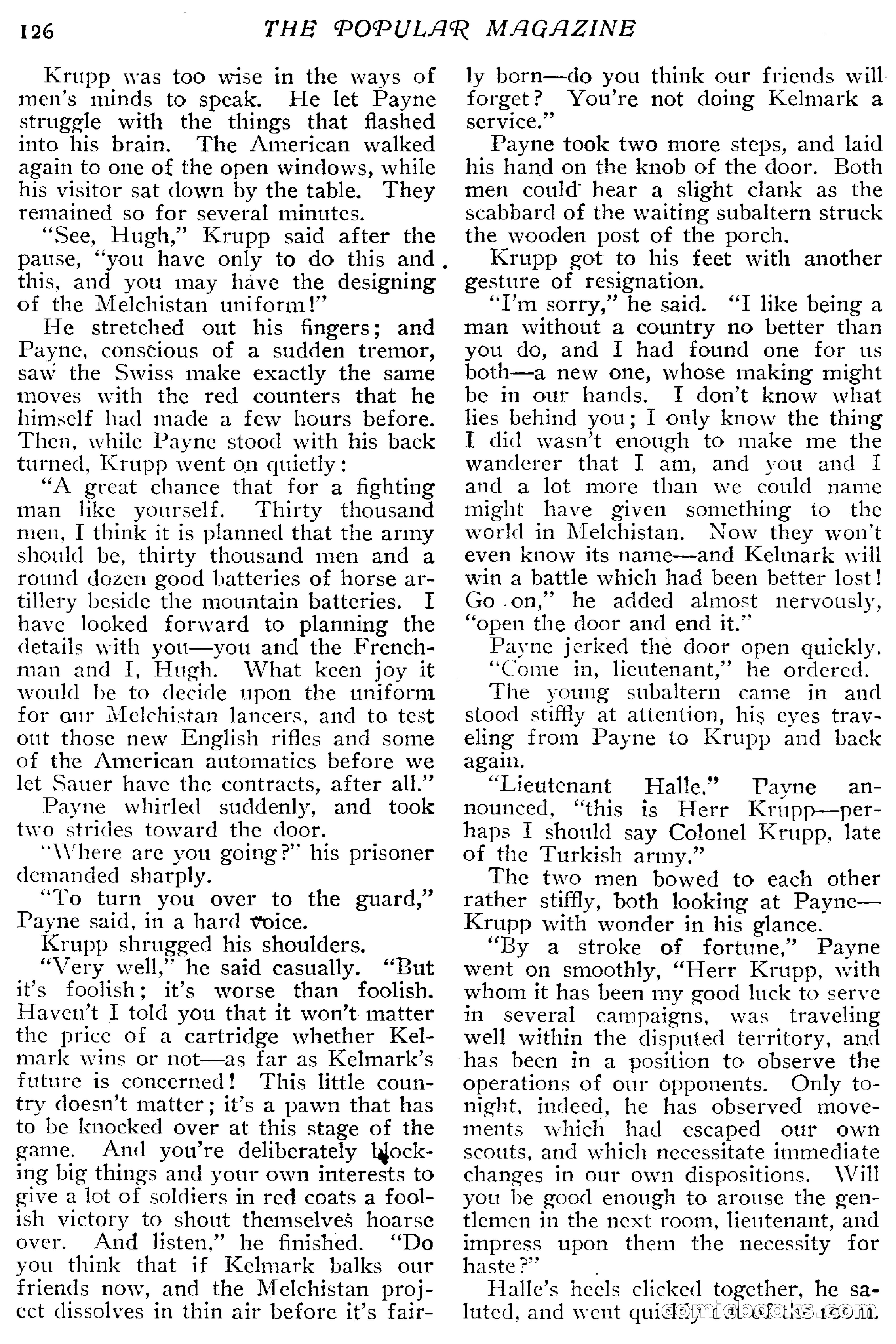 The Popular Magazine, December 1912 — page 132 of 240