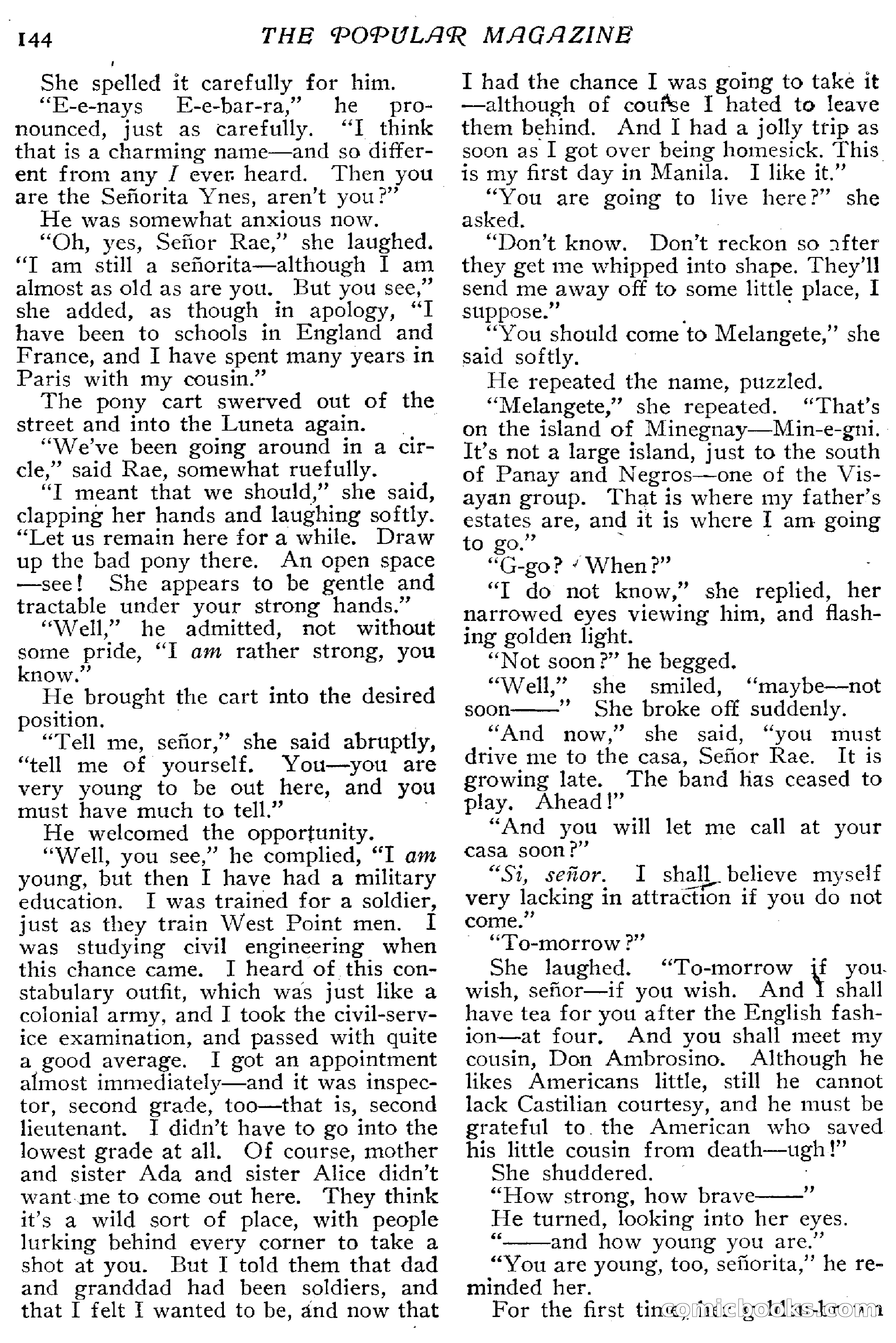 The Popular Magazine, December 1912 — page 150 of 240