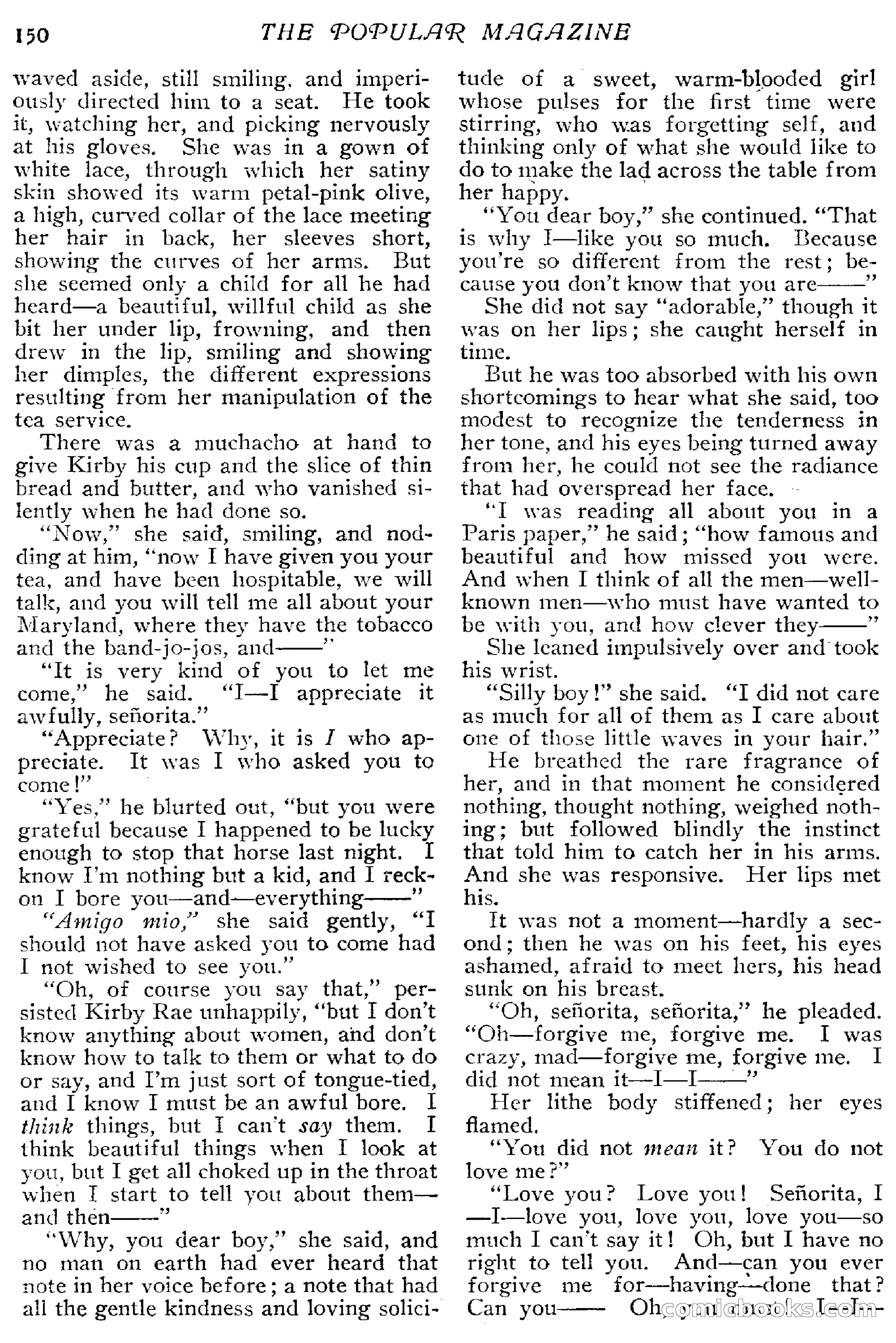 The Popular Magazine, December 1912 — page 156 of 240
