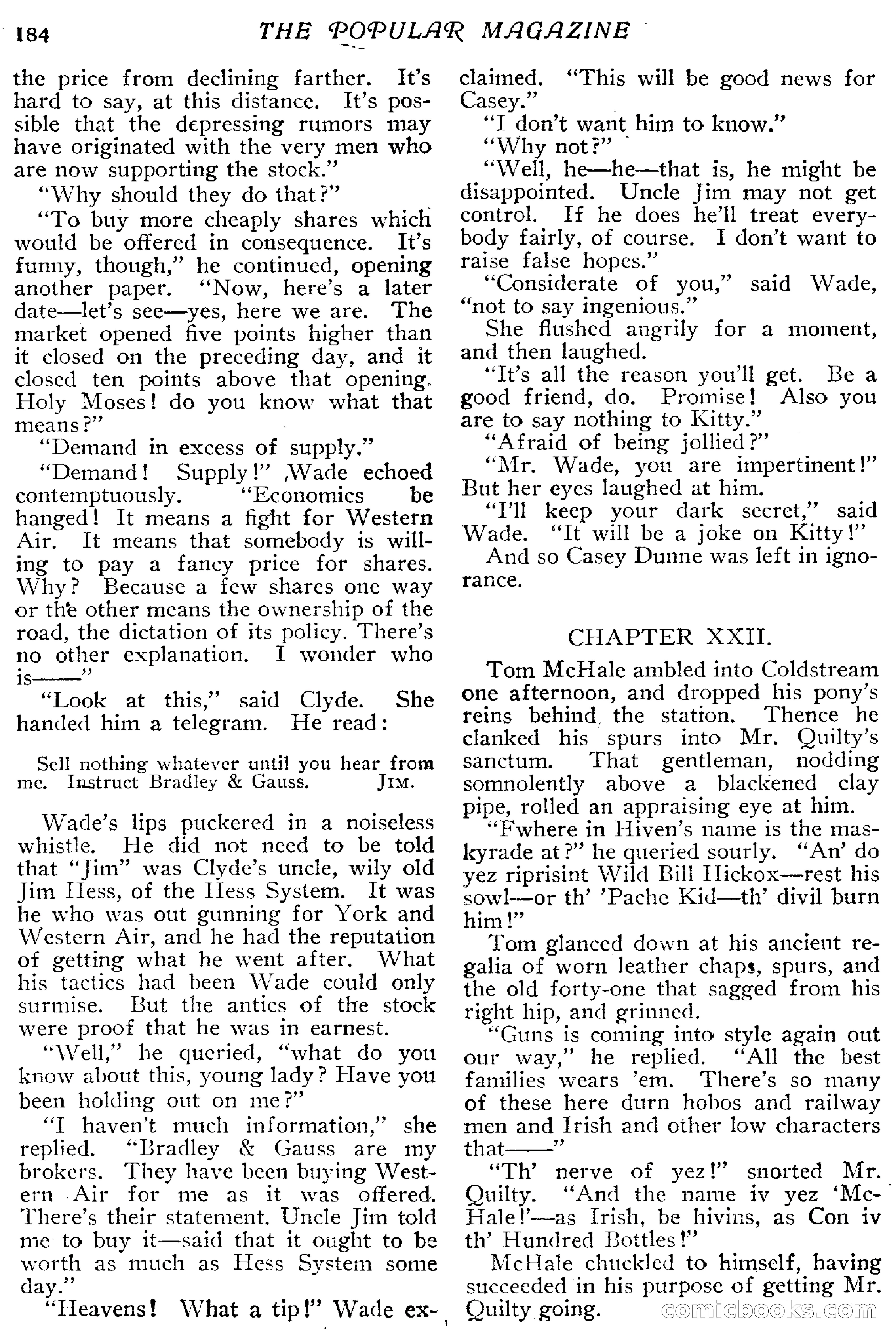 The Popular Magazine, December 1912 — page 190 of 240