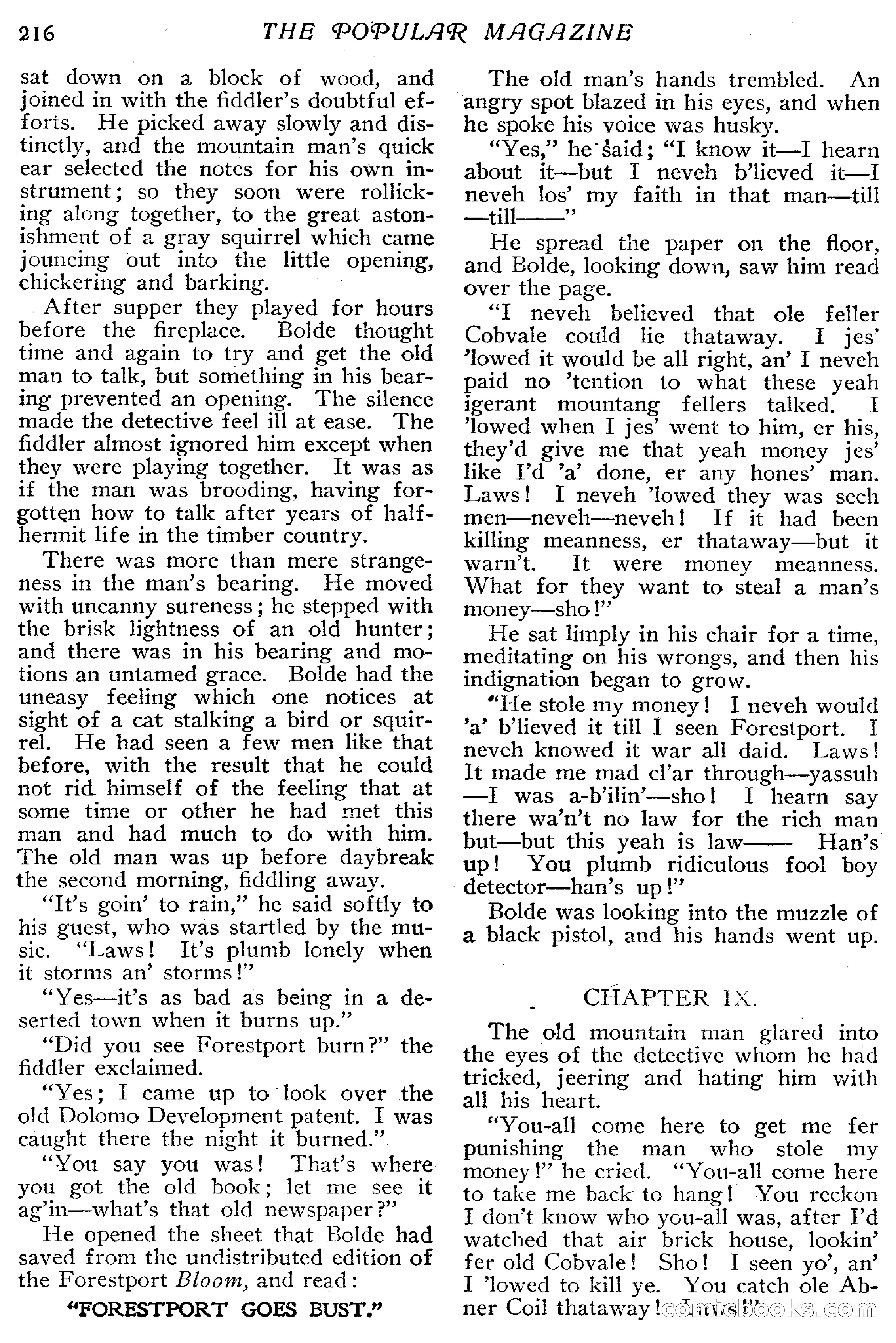 The Popular Magazine, December 1912 — page 222 of 240