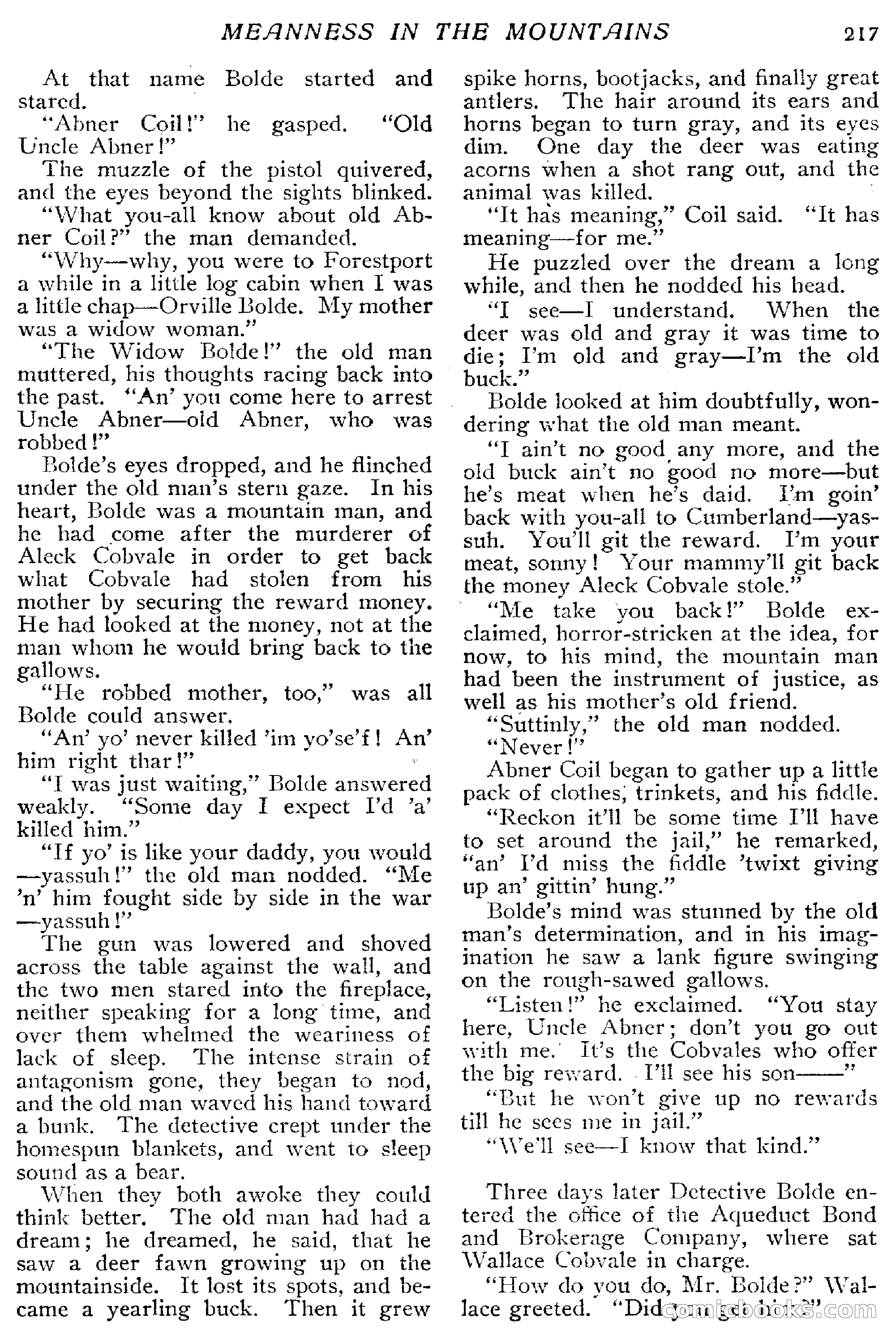 The Popular Magazine, December 1912 — page 223 of 240