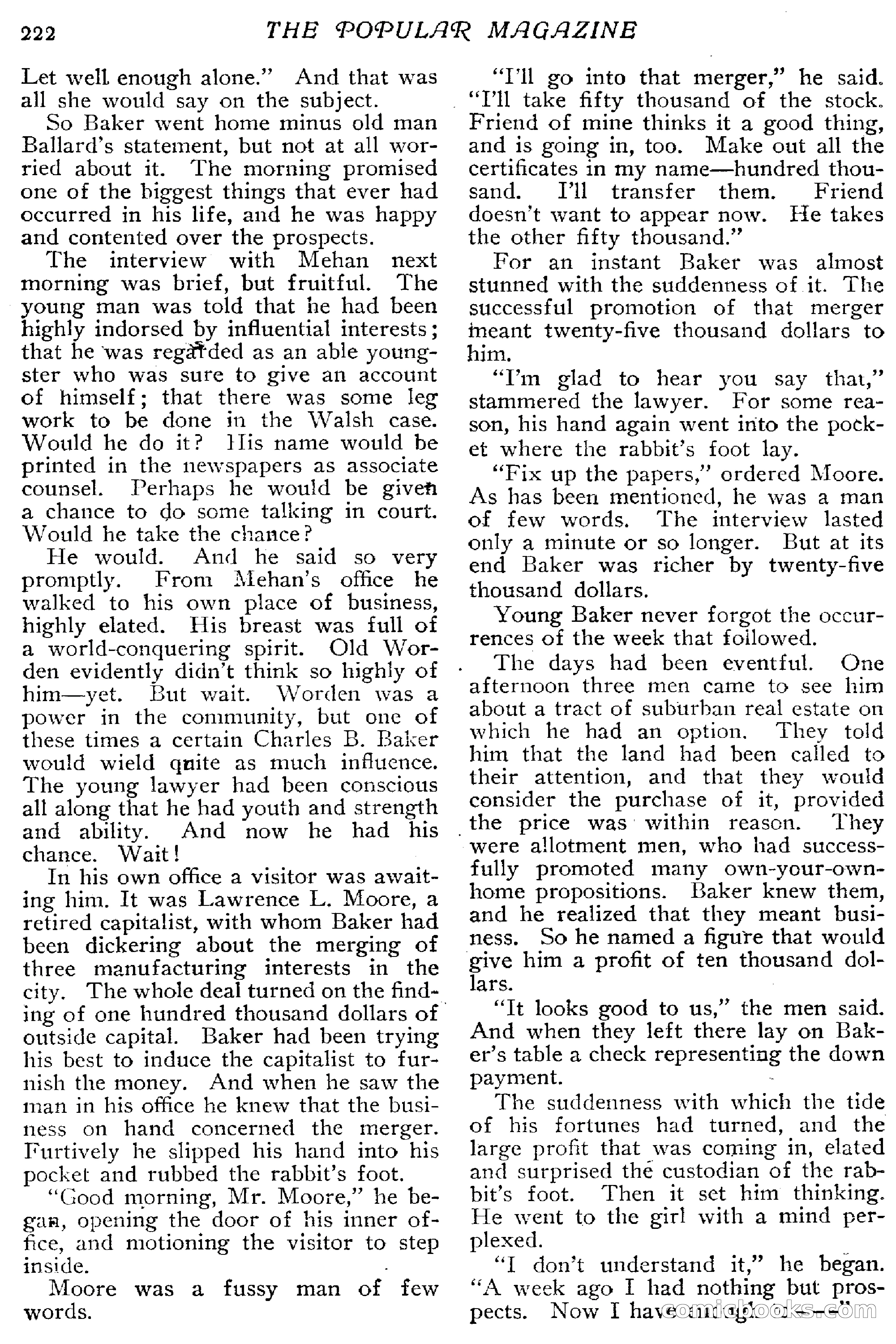 The Popular Magazine, December 1912 — page 228 of 240