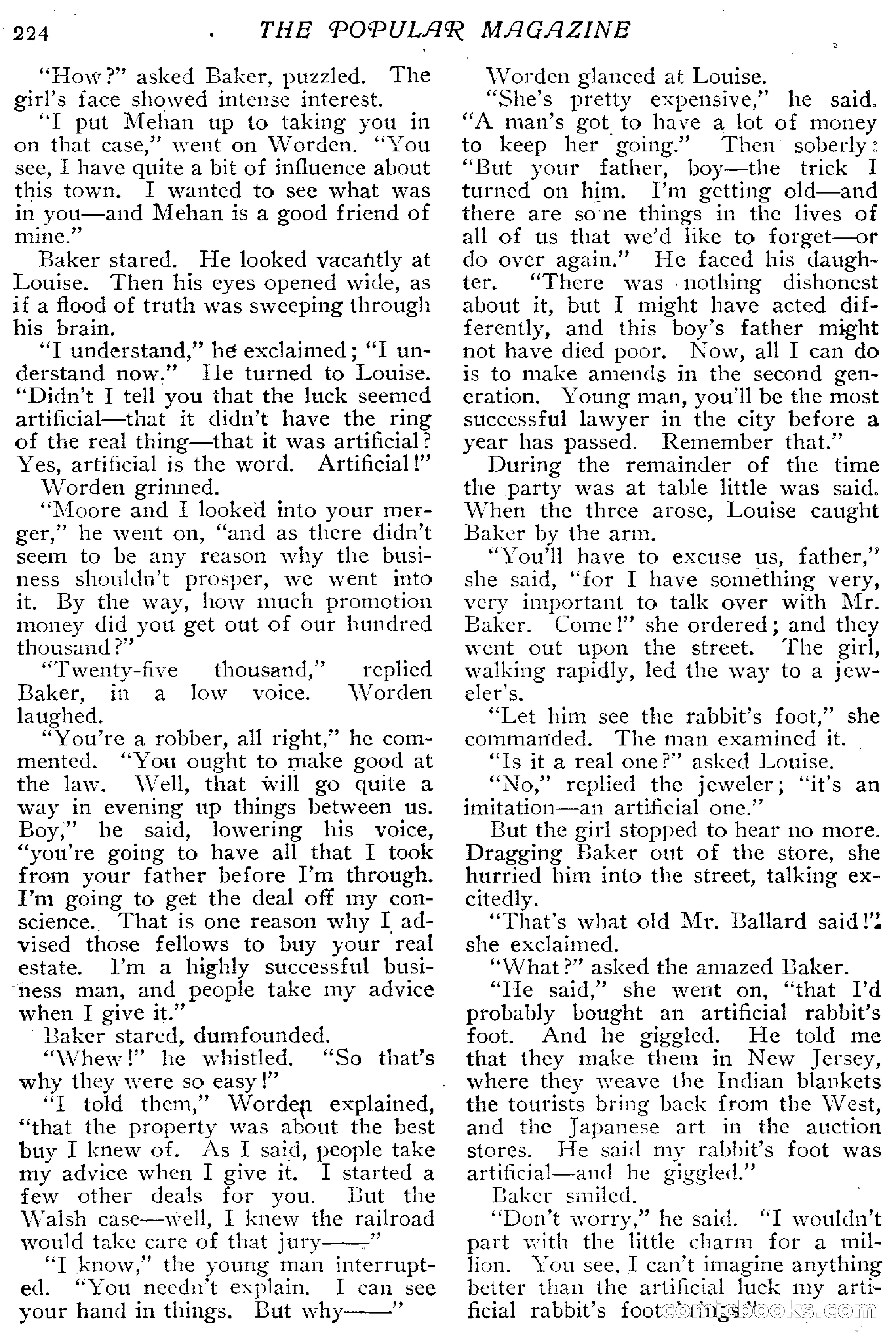 The Popular Magazine, December 1912 — page 230 of 240