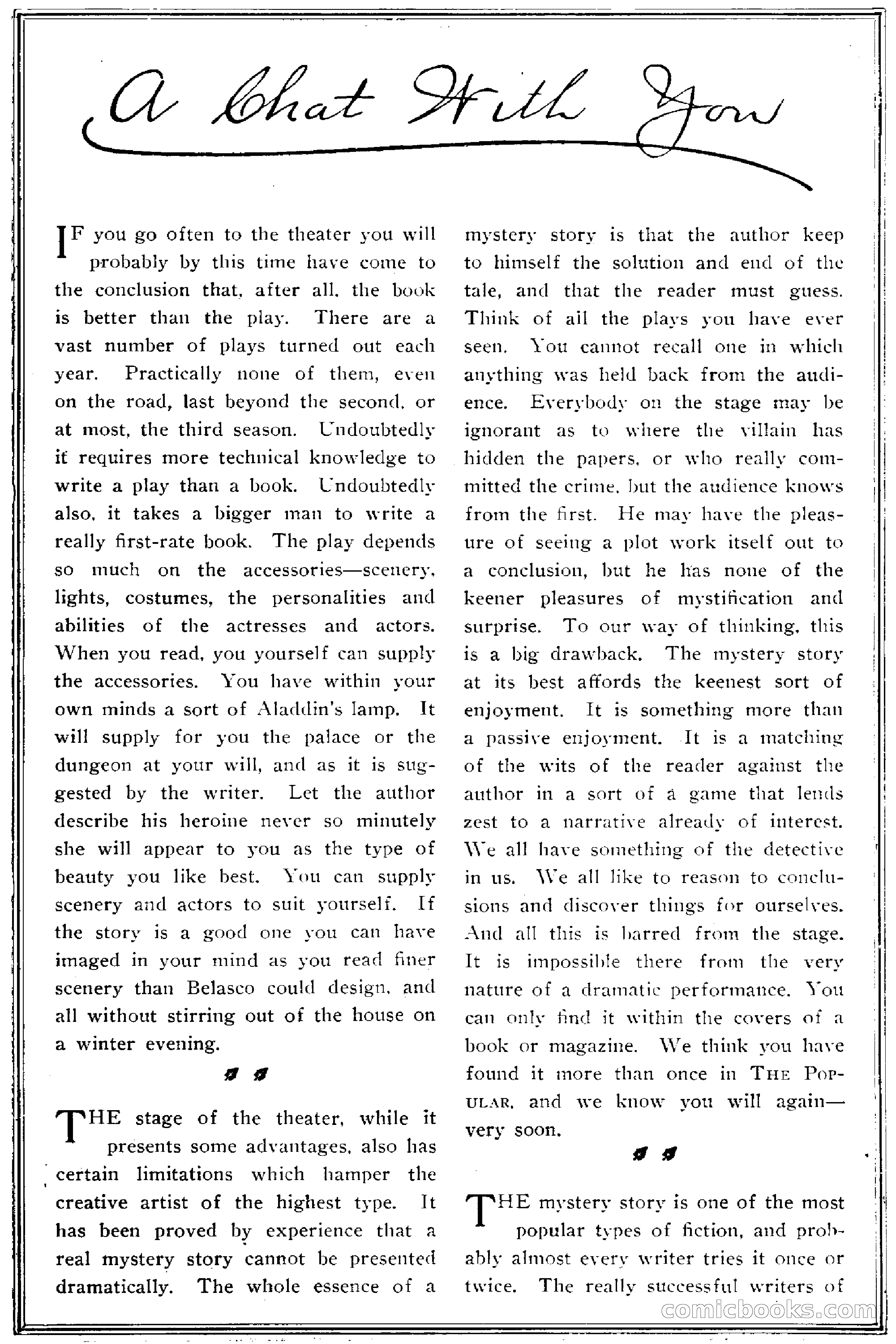 The Popular Magazine, December 1912 — page 231 of 240
