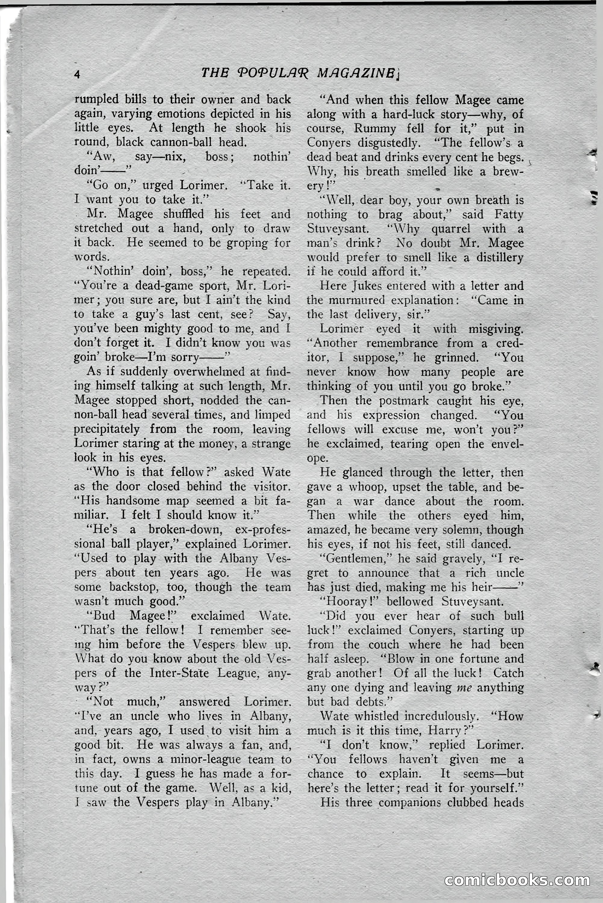 The Popular Magazine, July 23, 1915 — page 10 of 236