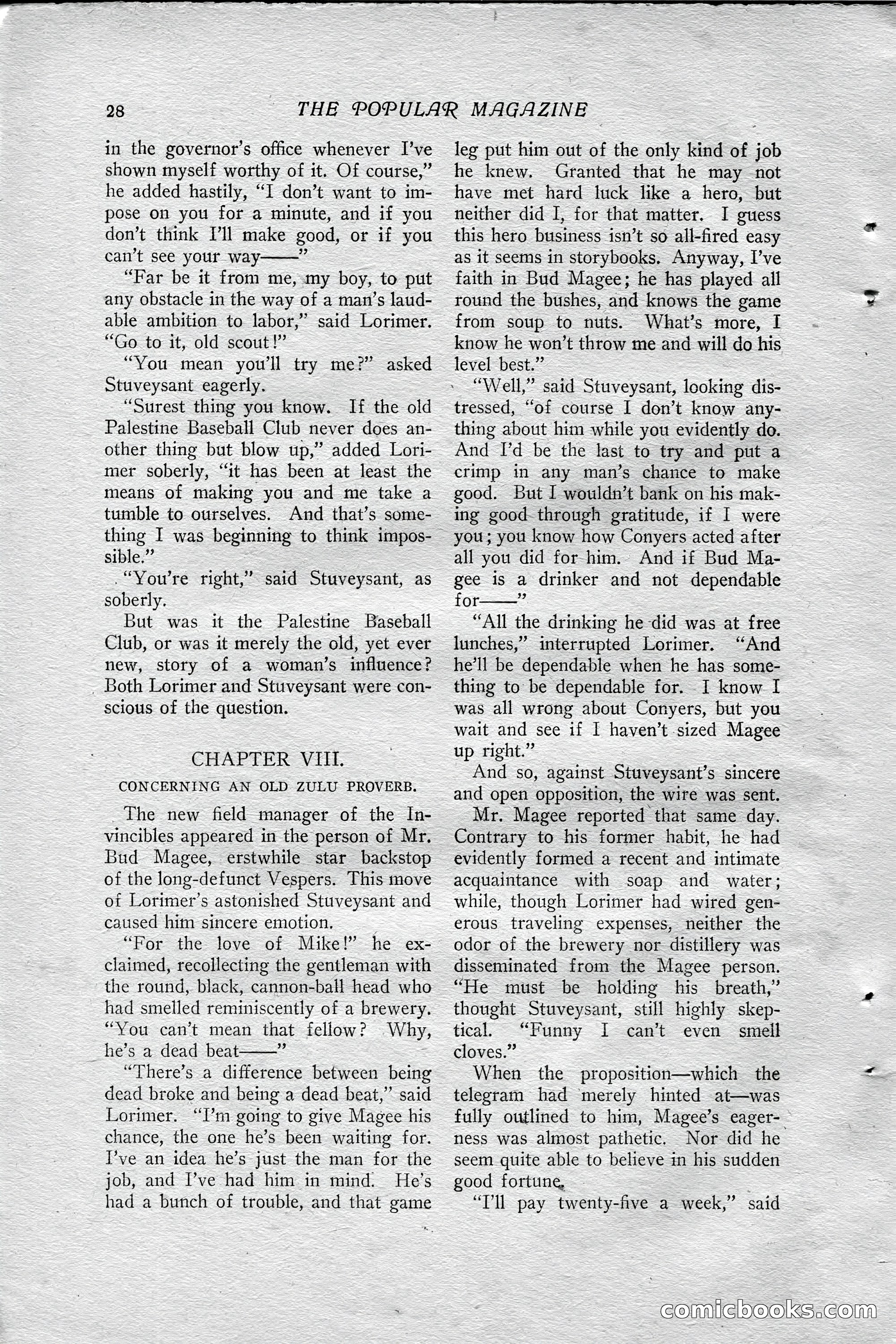 The Popular Magazine, July 23, 1915 — page 34 of 236