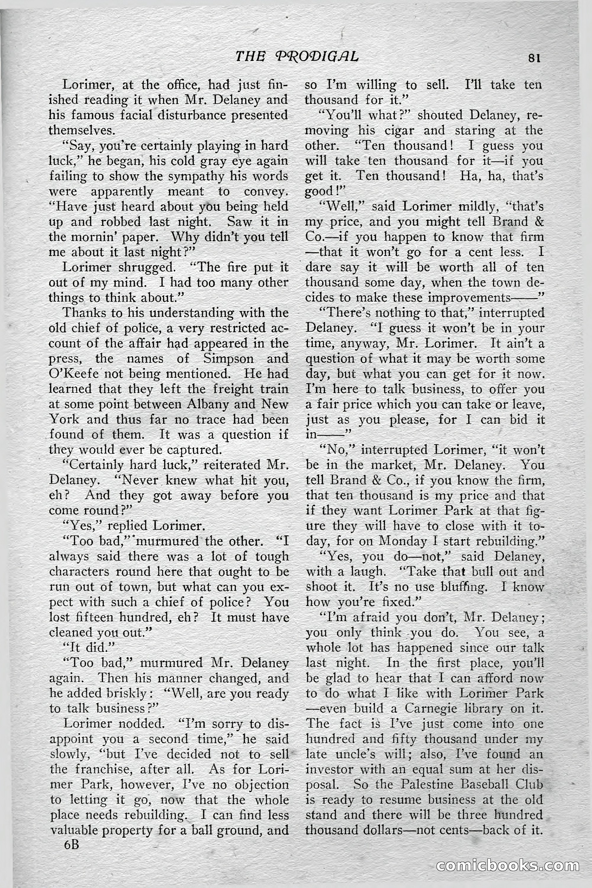 The Popular Magazine, July 23, 1915 — page 87 of 236