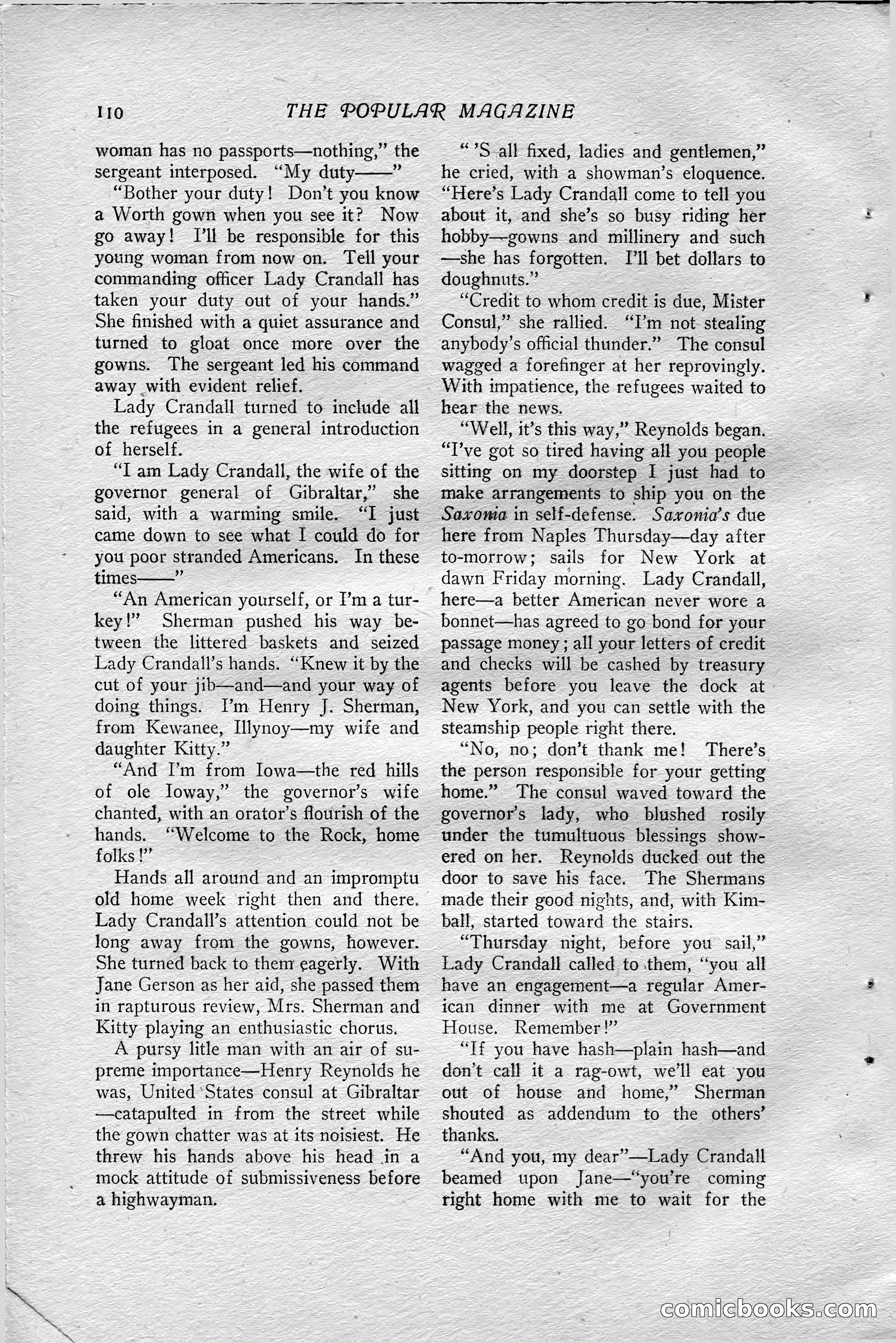 The Popular Magazine, July 23, 1915 — page 116 of 236