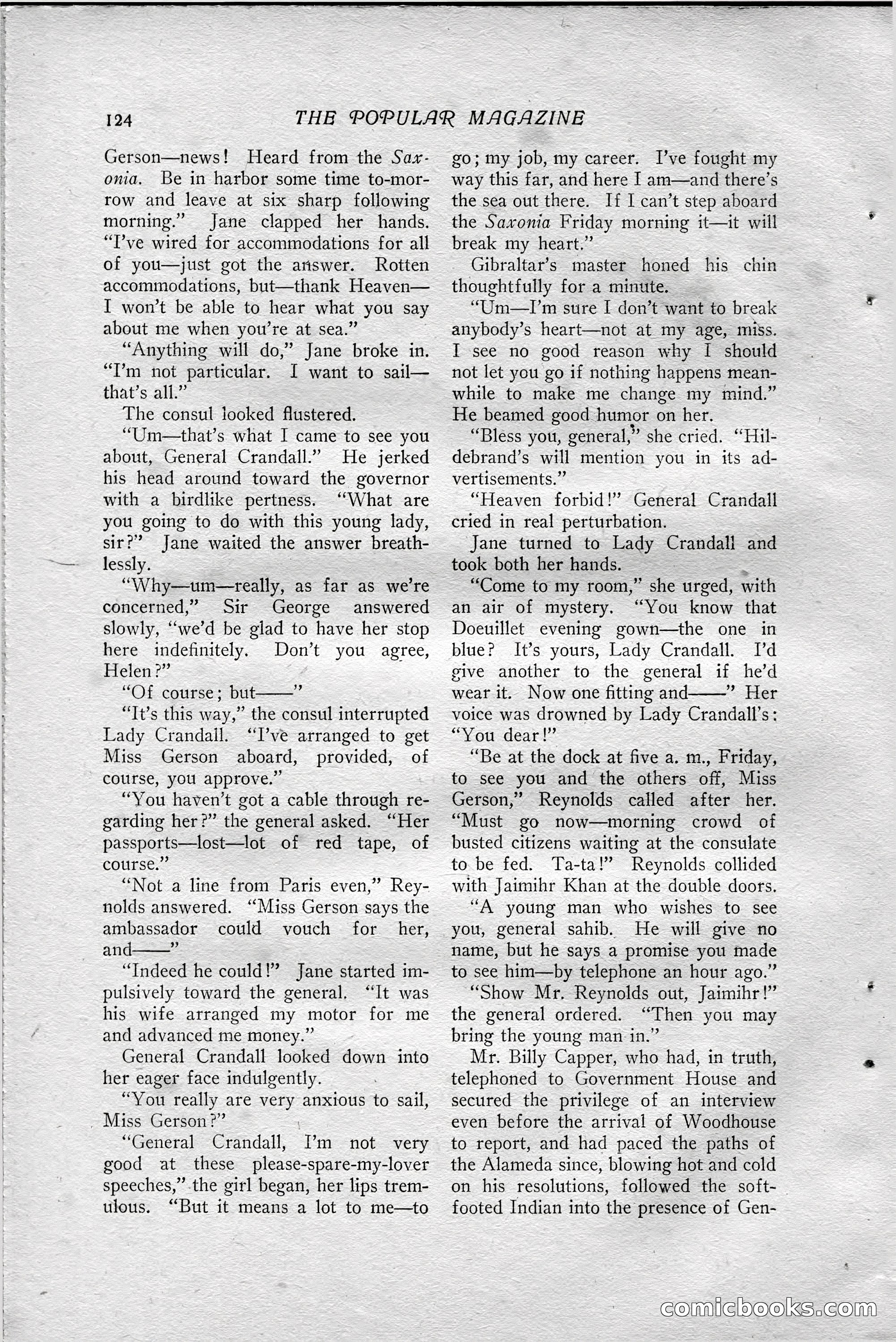 The Popular Magazine, July 23, 1915 — page 130 of 236