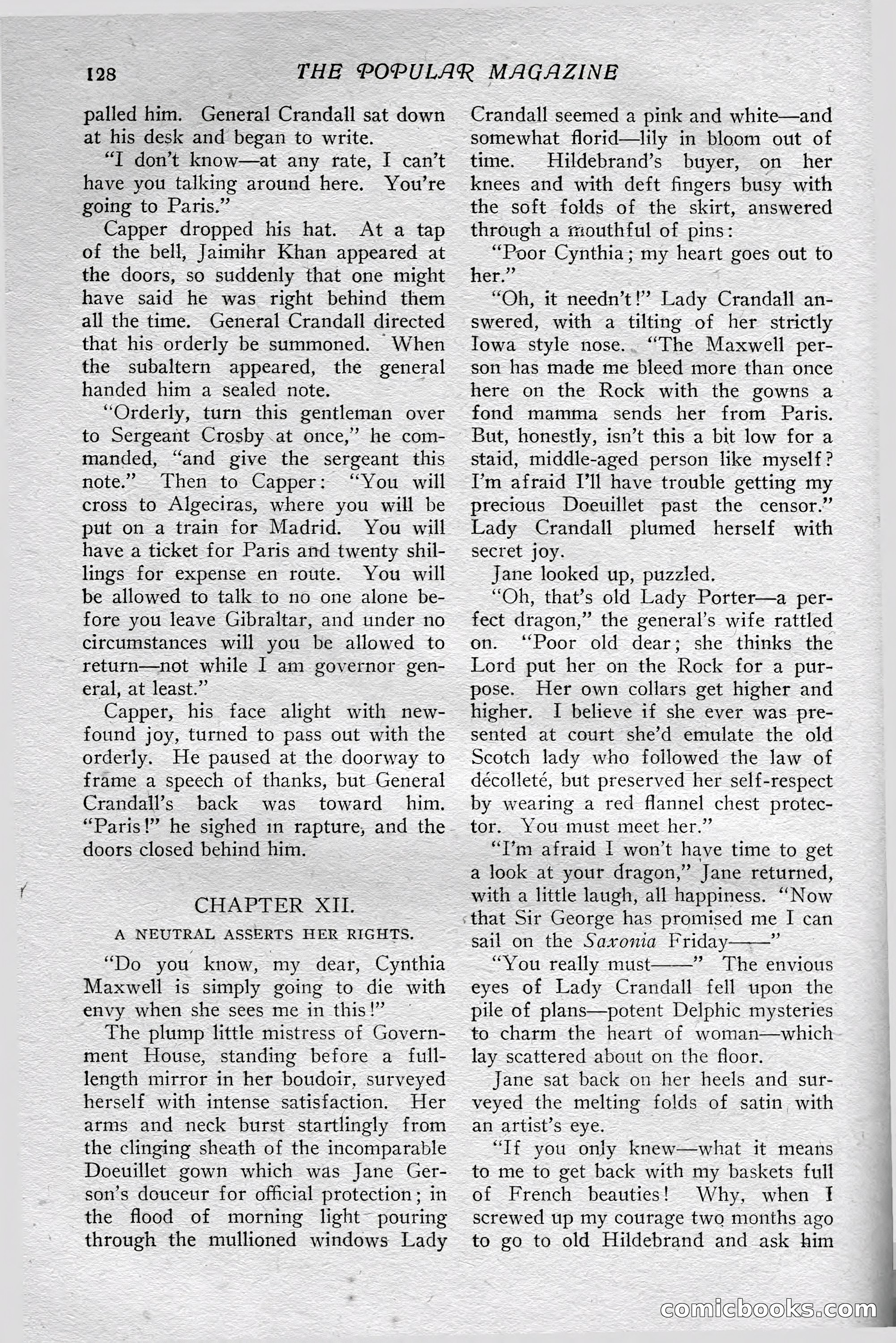 The Popular Magazine, July 23, 1915 — page 134 of 236